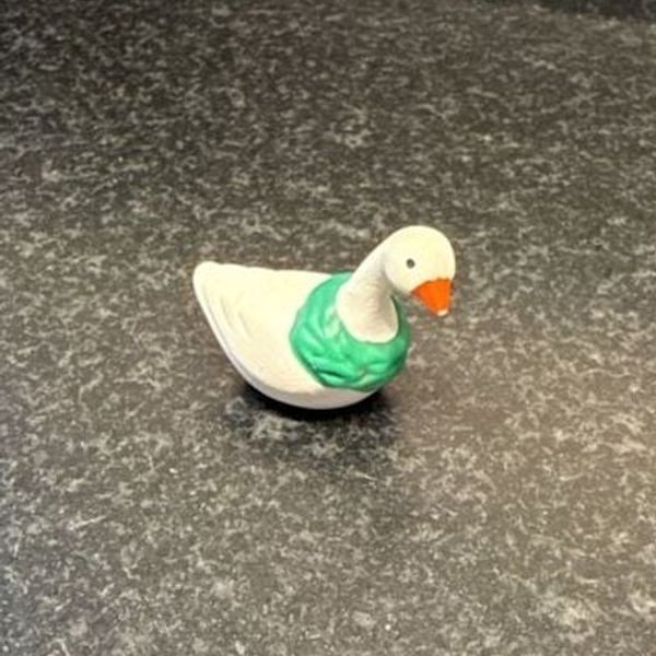 Vintage Hallmark HMK CDS Miniature Goose Figurine