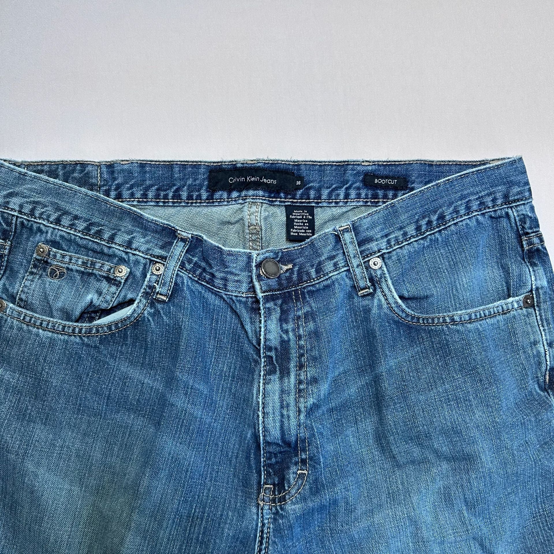 Calvin Klein Jeans Bootcut Denim Pants Size 36x32 4