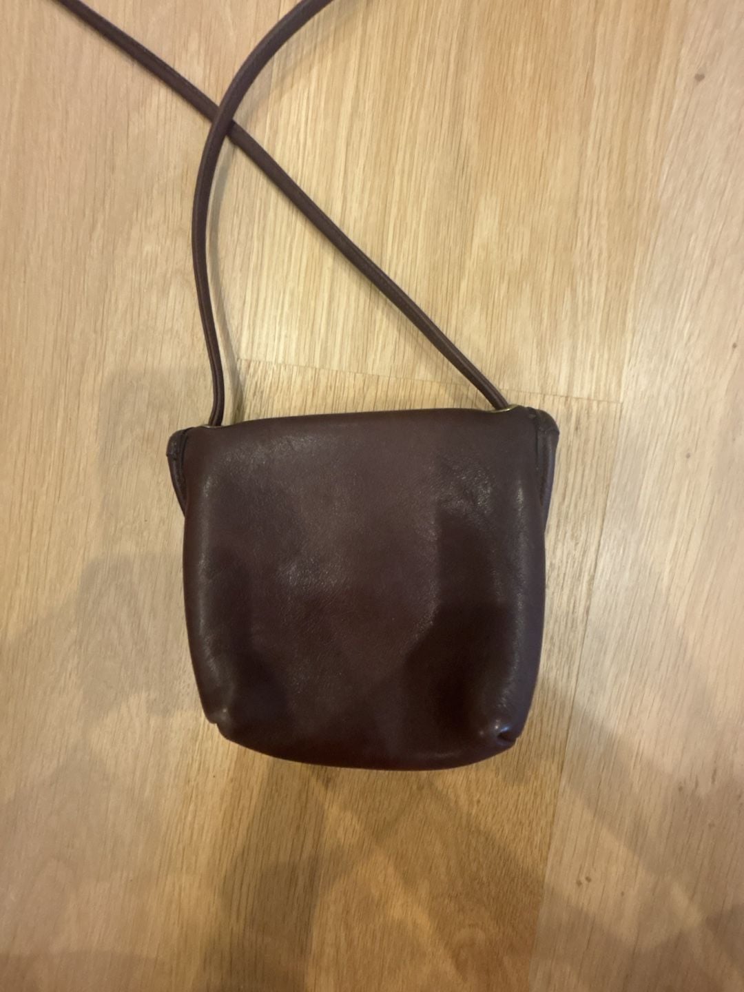 Vintage Coach Brown Leather Turnlock Mini Crossbody Bag 4