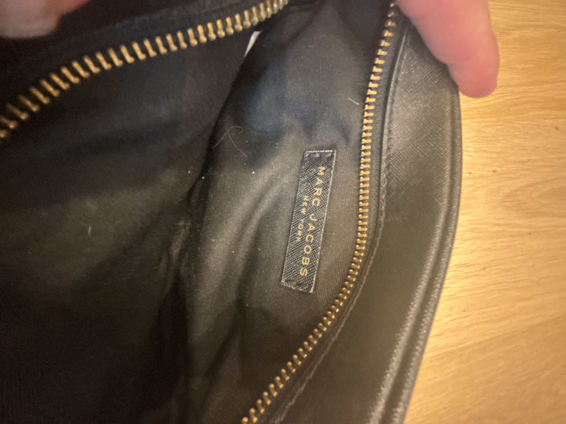 Marc Jacobs Black Saffiano Leather Crossbody Bag 6