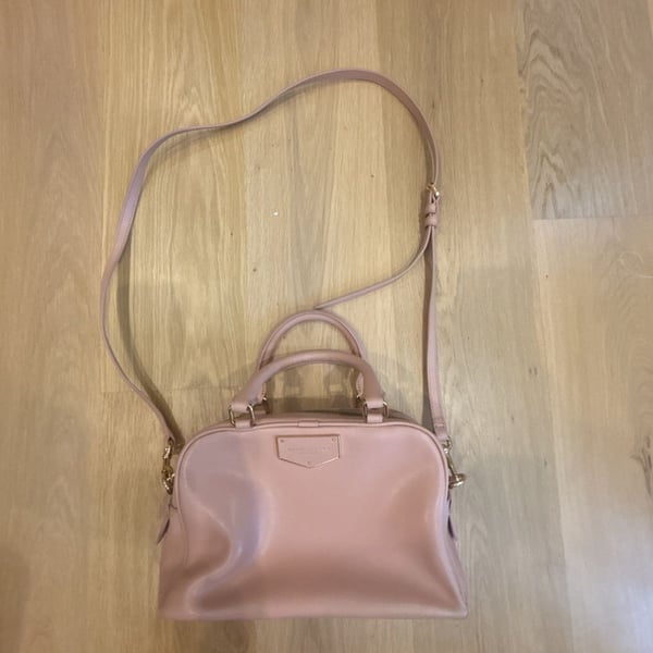 Marc Jacobs M0015745 Ballet Pink Leather Crossbody Bag