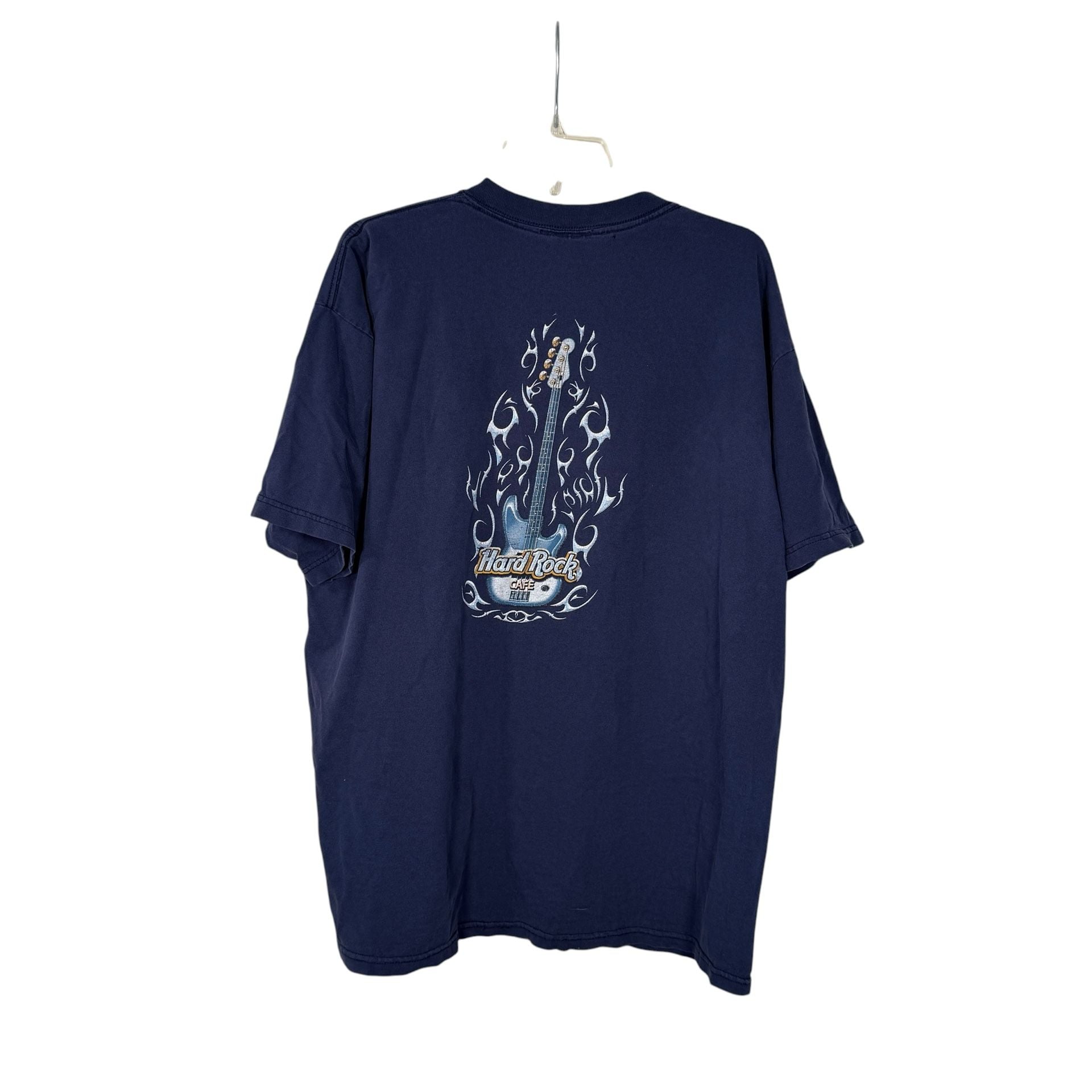 Vintage Hard Rock Cafe XL guitar T-shirt Memphis 4