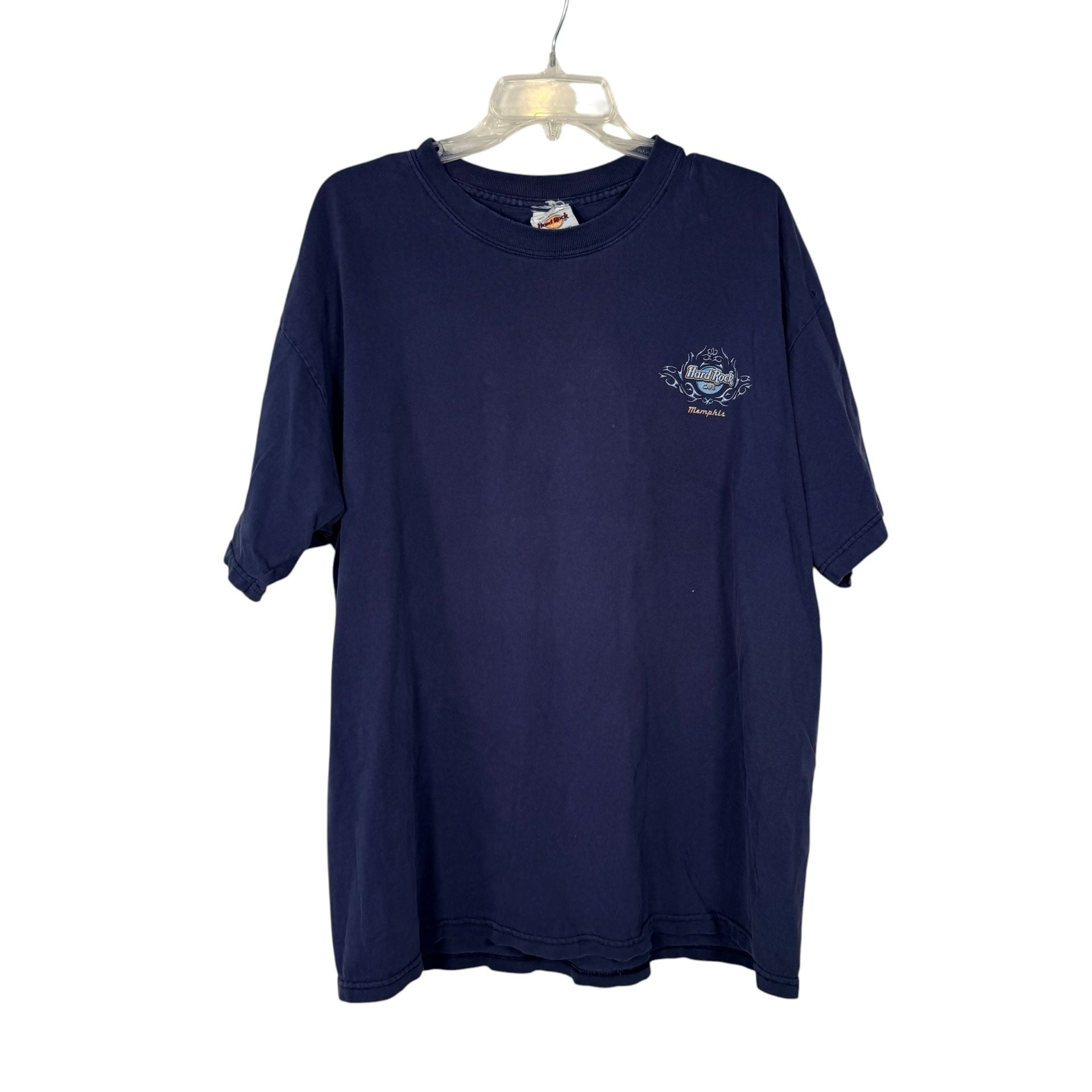 Vintage Hard Rock Cafe XL guitar T-shirt Memphis 8
