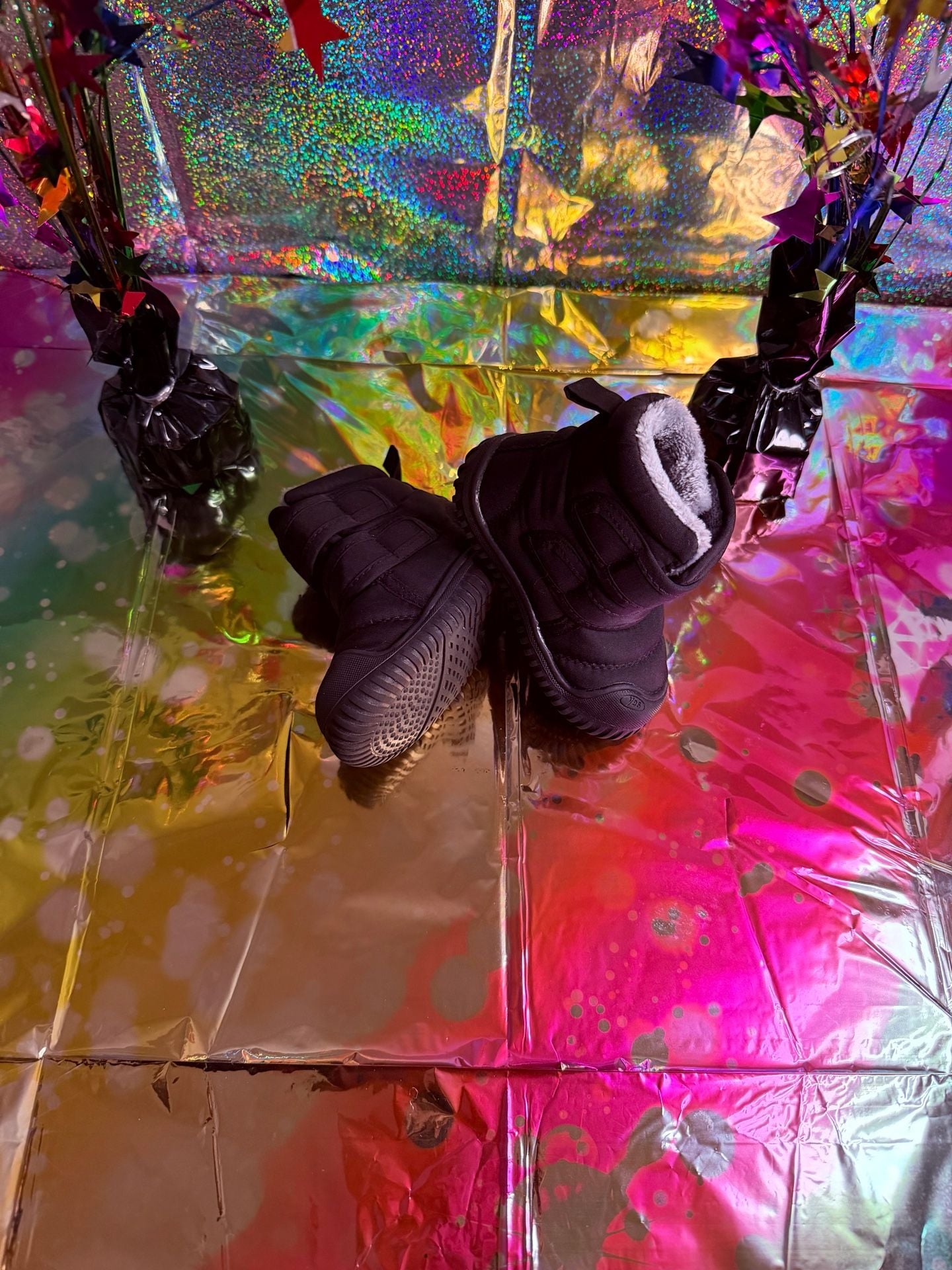 See Kai Run Black Puffer Winter Boots 2
