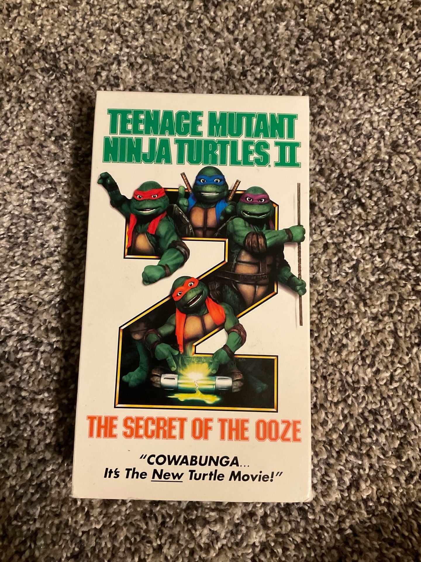 Teenage Mutant Ninja Turtles II: The Secret of the Ooze VHS Tape 1
