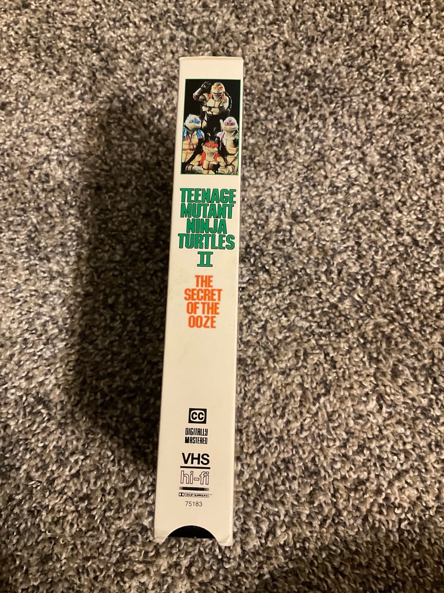 Teenage Mutant Ninja Turtles II: The Secret of the Ooze VHS Tape 2