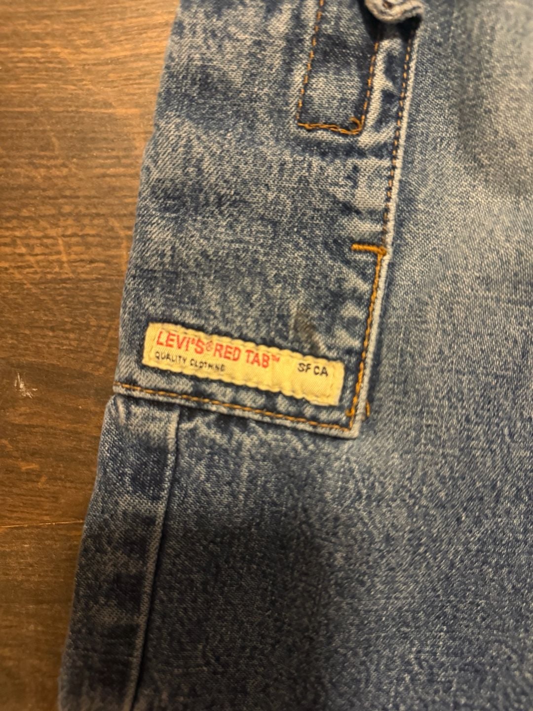 Levi's Red Tab Cargo Jeans Size 5 3