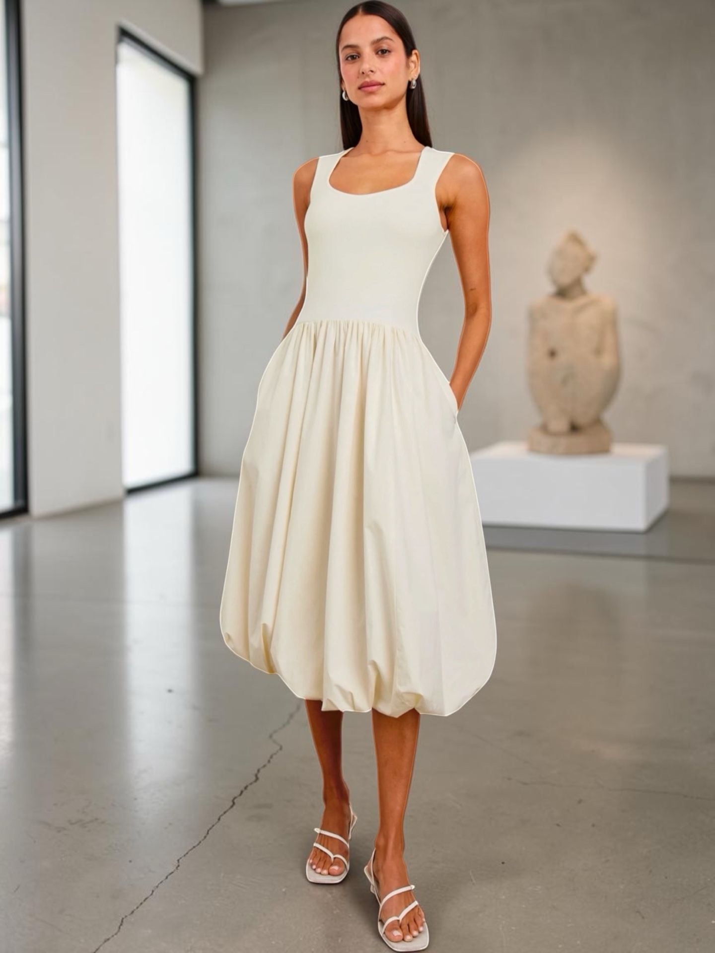 Rails Women's Rosalind Dress, Ivory, 3