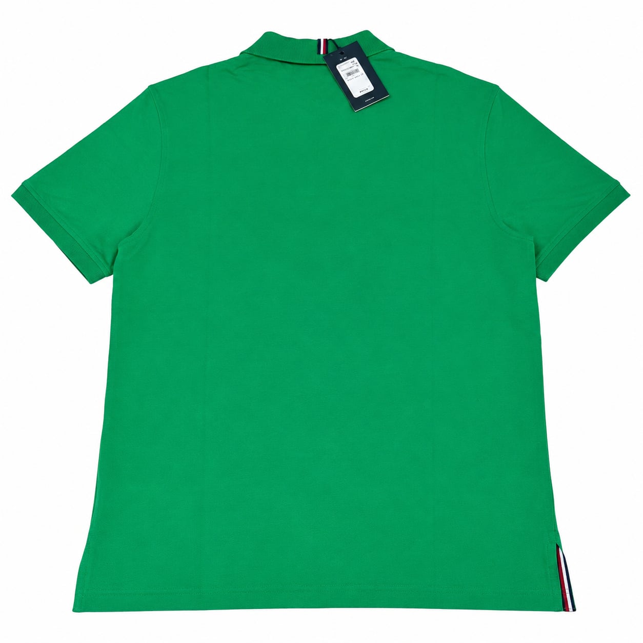 Tommy Hilfiger Men's Green Striped Logo Polo Shirt Size XXL 8