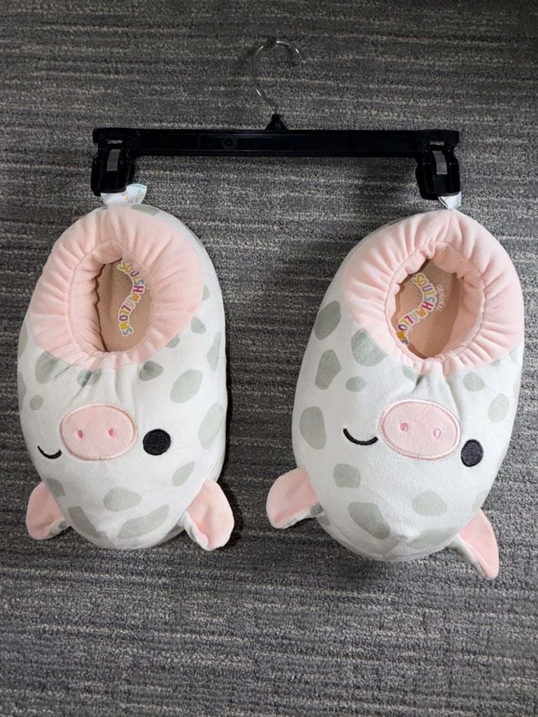 Squishmallows Cow Slippers Size L 8/9 2