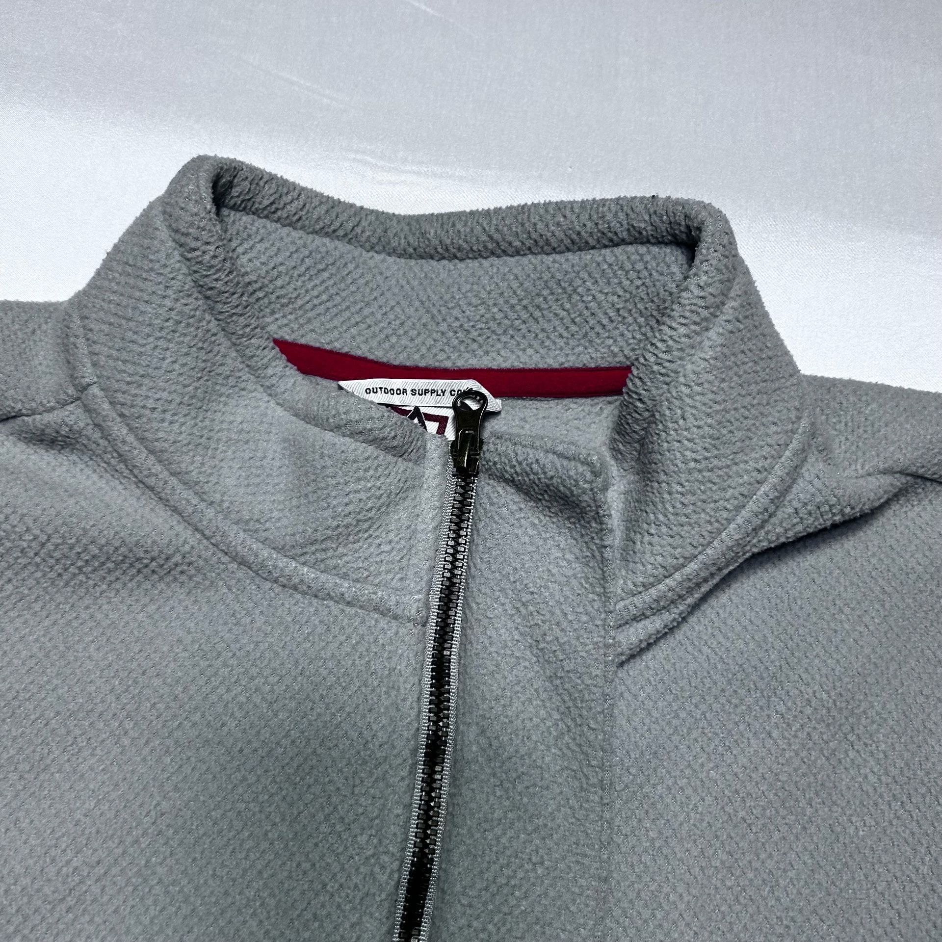 Avalanche Outdoor Supply Co. Gray Snap-Front Fleece Pullover Size XL 4