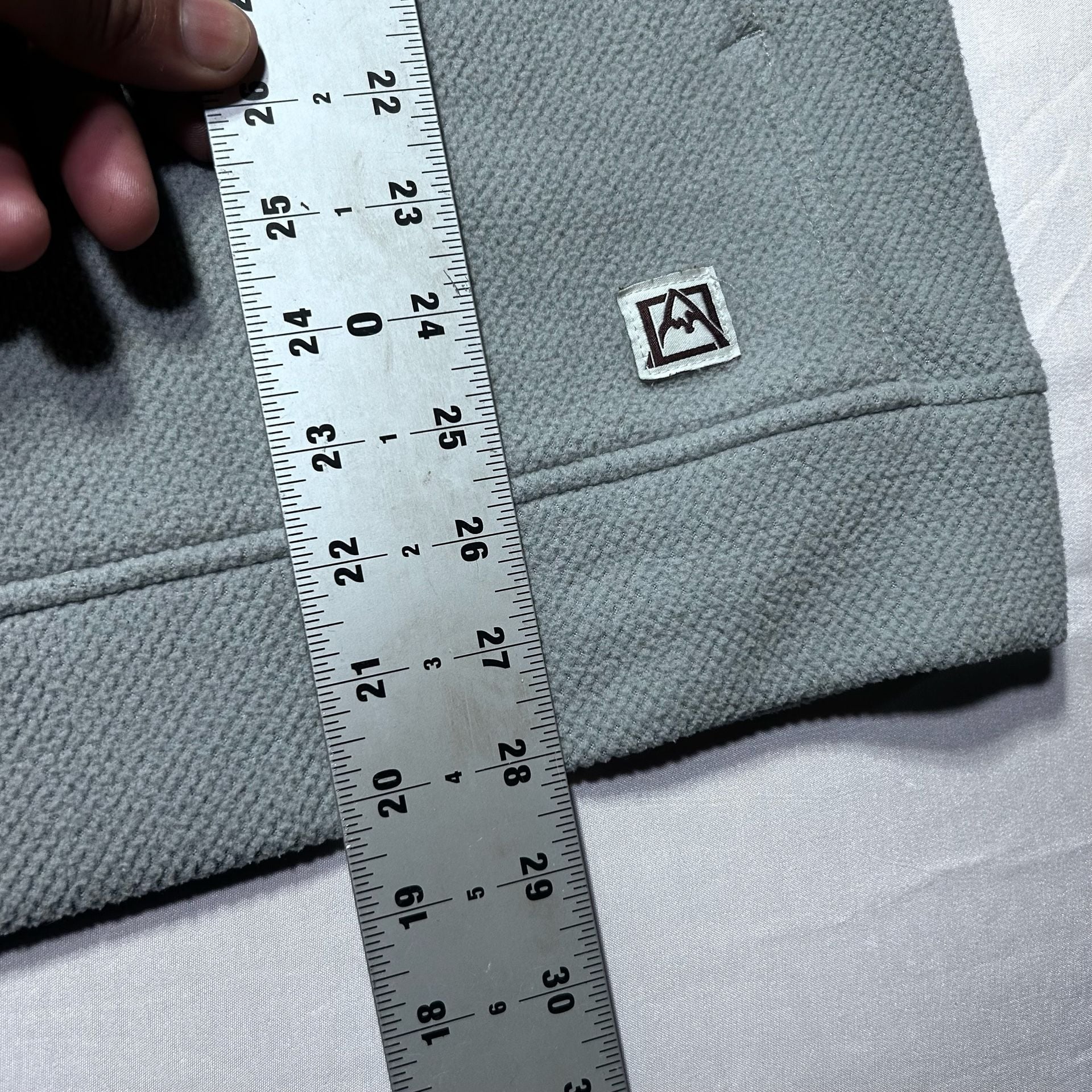 Avalanche Outdoor Supply Co. Gray Snap-Front Fleece Pullover Size XL 6