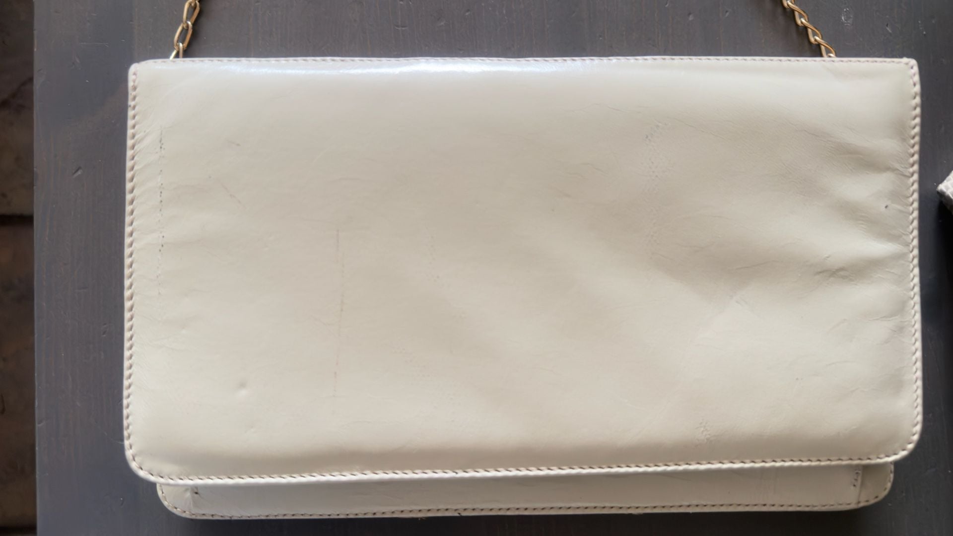 Vintage Exclusivas Delitz Genuine Snakeskin and Leather Convertible Clutch Bag 8