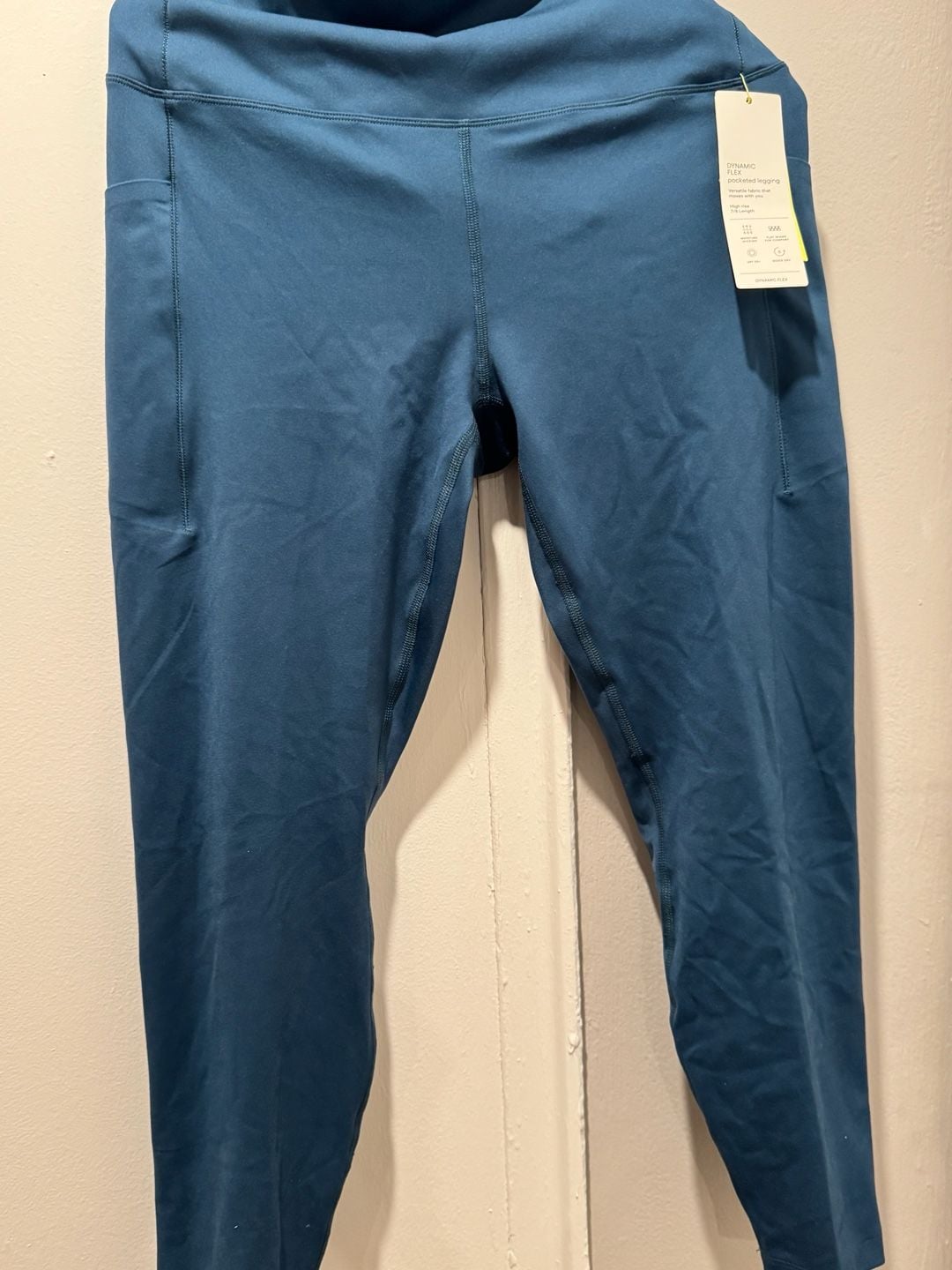 All in Motion Dynamic Flex Pocketed Leggings XXL High Rise 7/8 Length 2