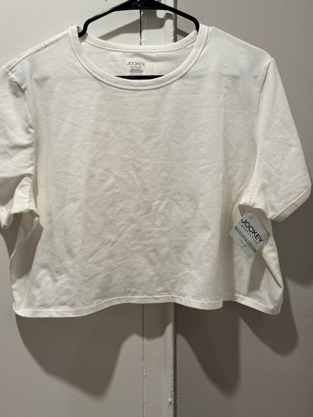Jockey Generation Organic Cotton Blend Crop Tee Size XL 3