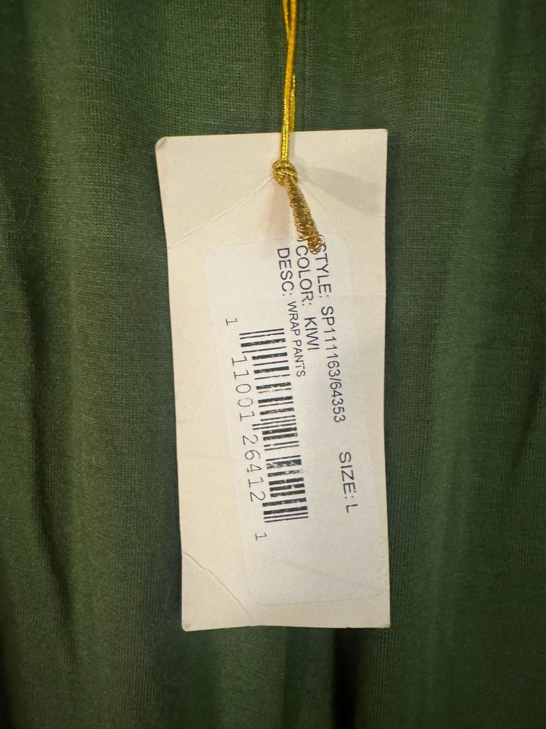 Rachel Pally Modal Blend Kiwi Wrap Pants 6