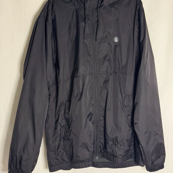Volcom - Ermont Water Resistant Jacket - Black with Charcoal liner - XL