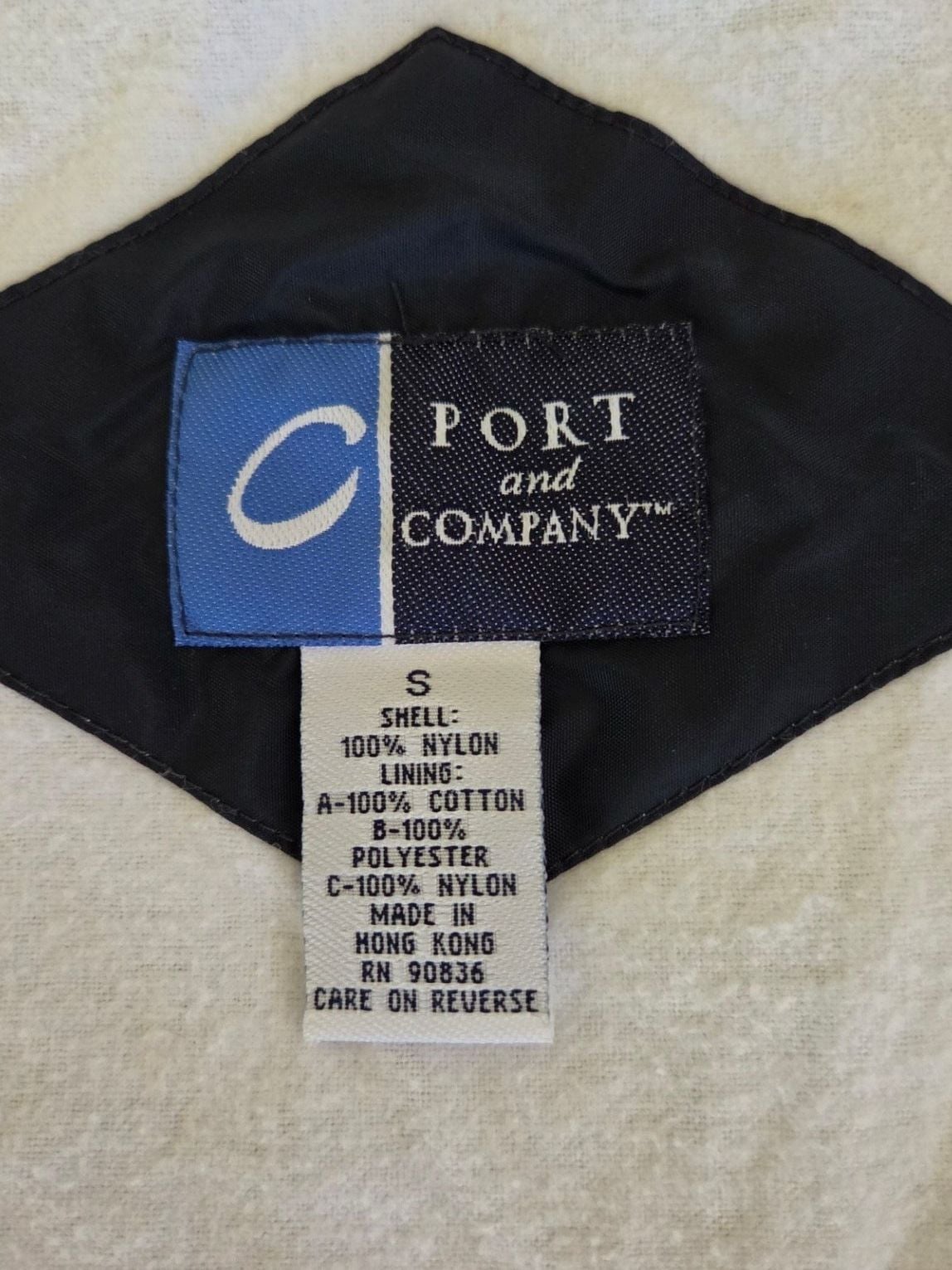 Port and Company Size S Campbell Crush Embroidered Windbreaker Jacket 3