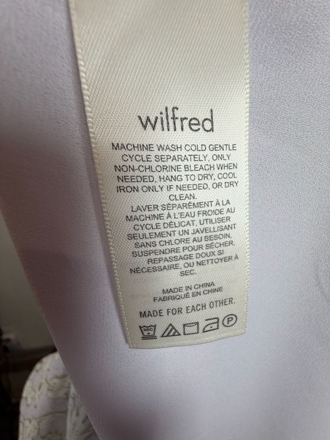 Wilfred Floral Smocked Mini Dress Size S 8