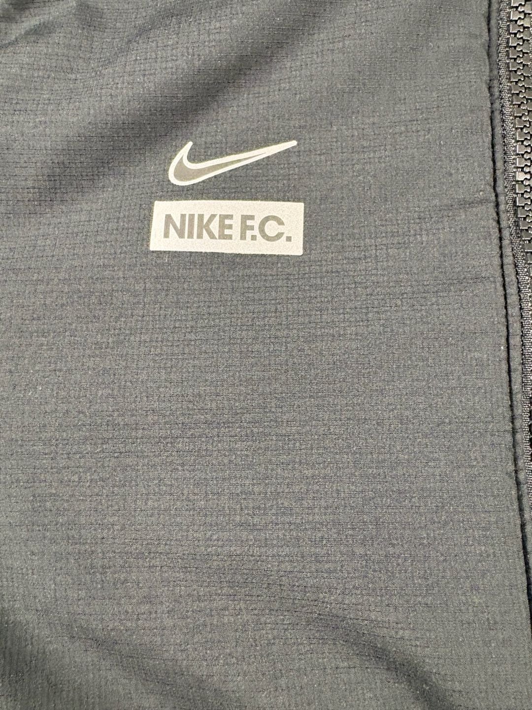 Nike F.C. Full Zip Fleece Hoodie Jacket Black Size Small 3