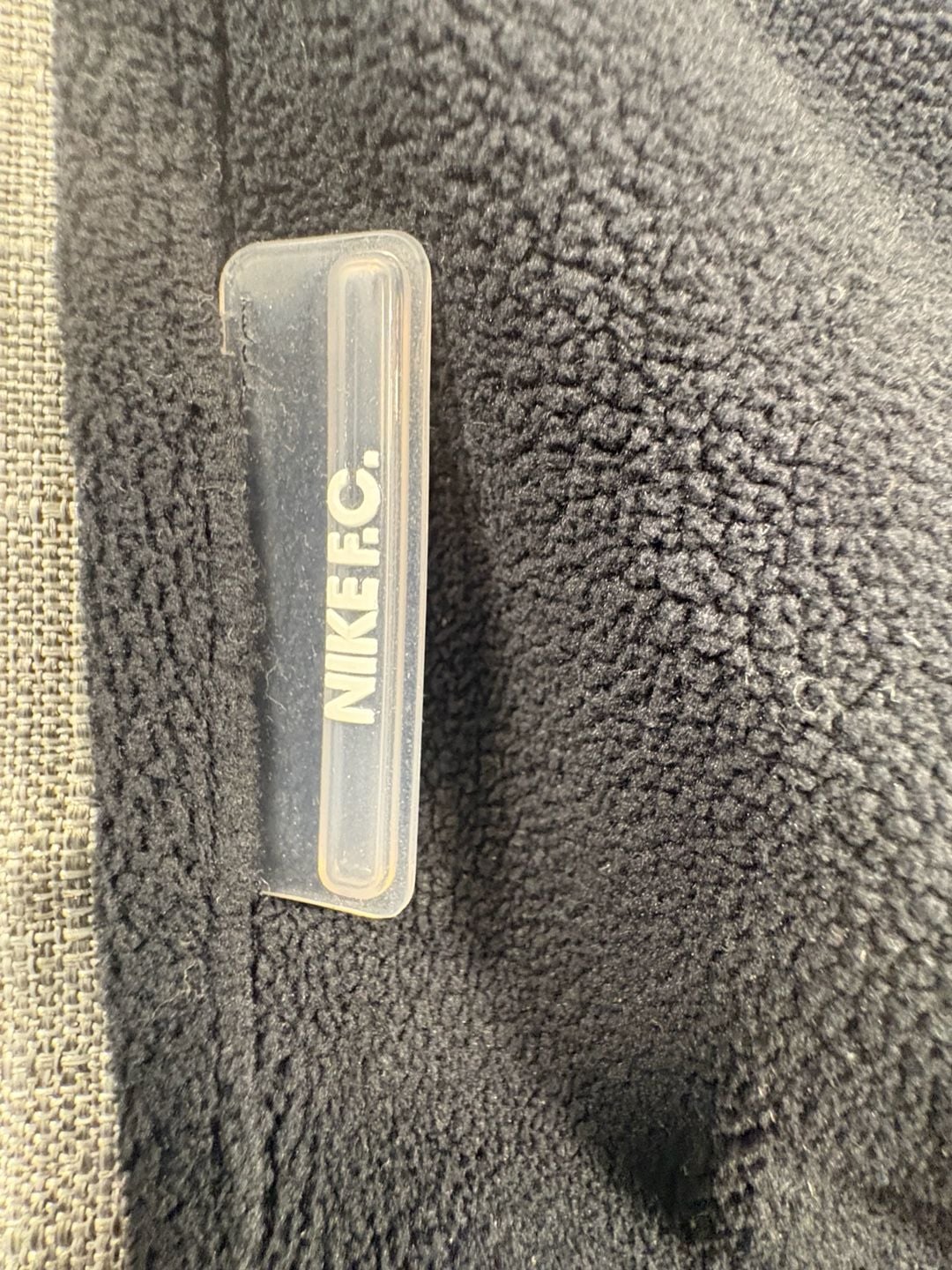 Nike F.C. Full Zip Fleece Hoodie Jacket Black Size Small 6