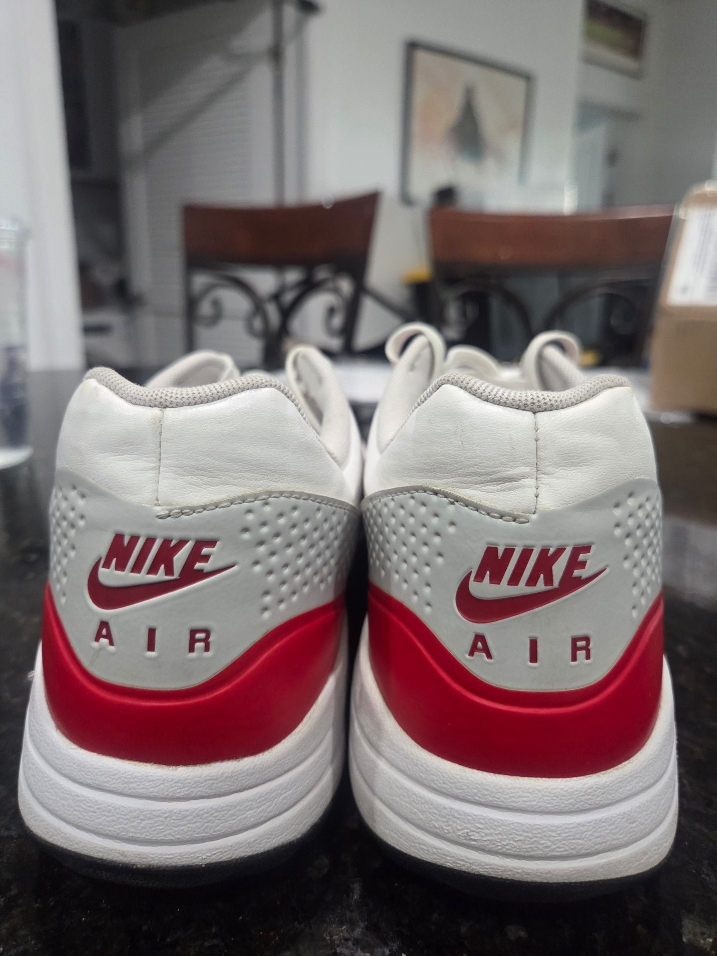 Nike Air Max 1 G golf shoes in the "University Red" colorway 5