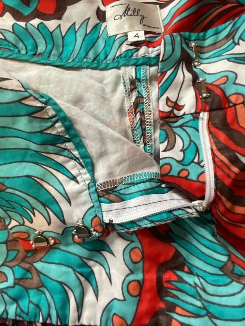 Indie Boho Floral Print Festival Vacation Pom Pom Trim Designer Shorts 7