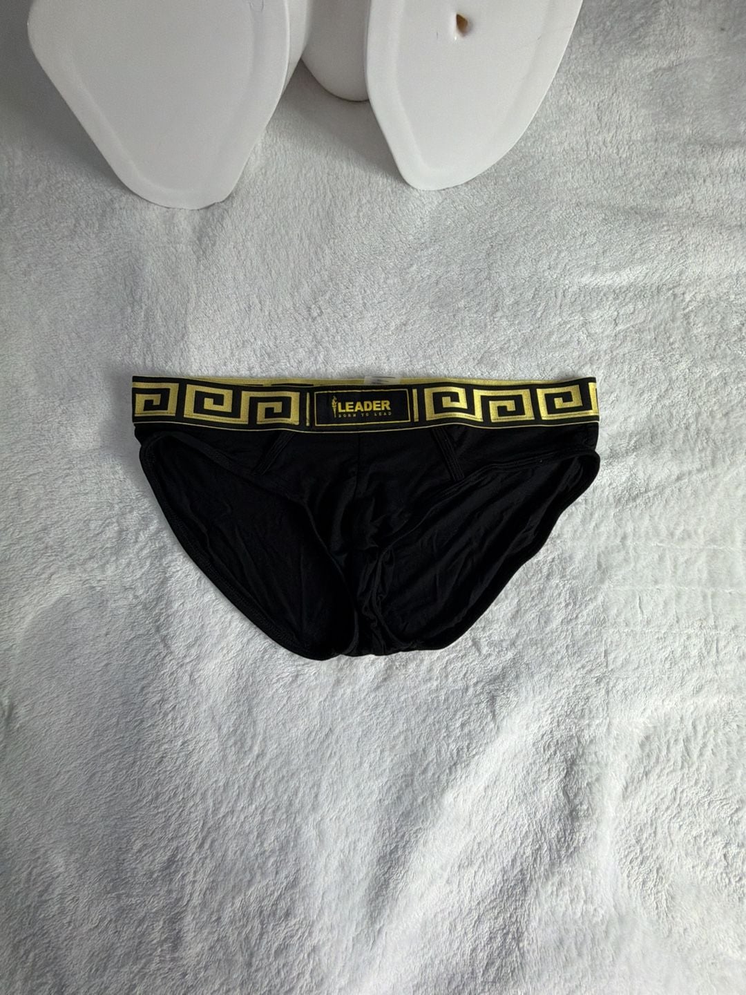 LEADER Invictus Briefs Black/Gold Size L 5