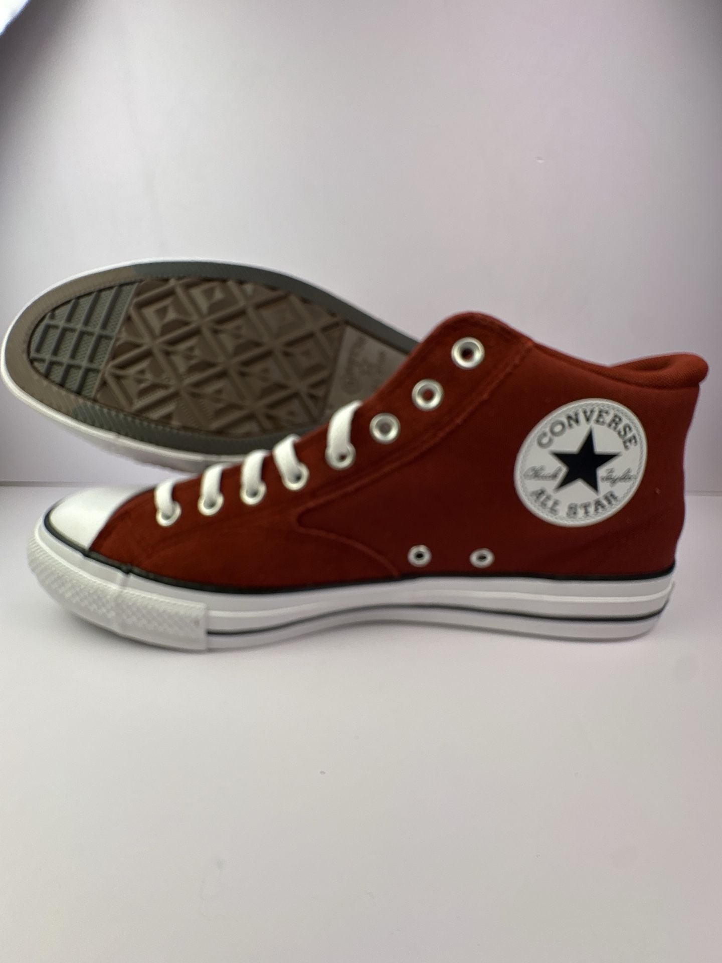 Converse All Star Madison Canvas Shoes Terracotta burgundy mens 13/ wmn 15 6