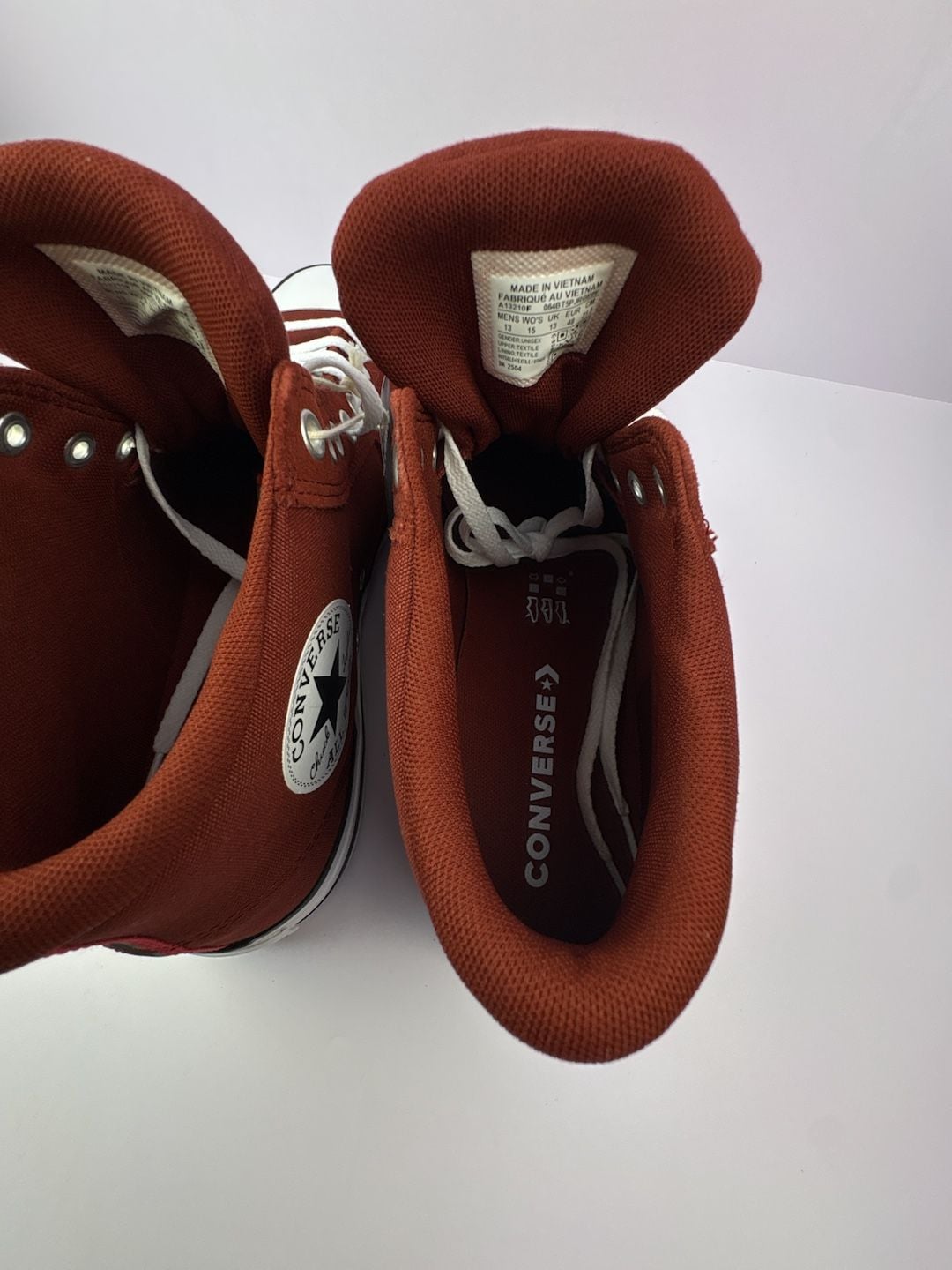 Converse All Star Madison Canvas Shoes Terracotta burgundy mens 13/ wmn 15 8