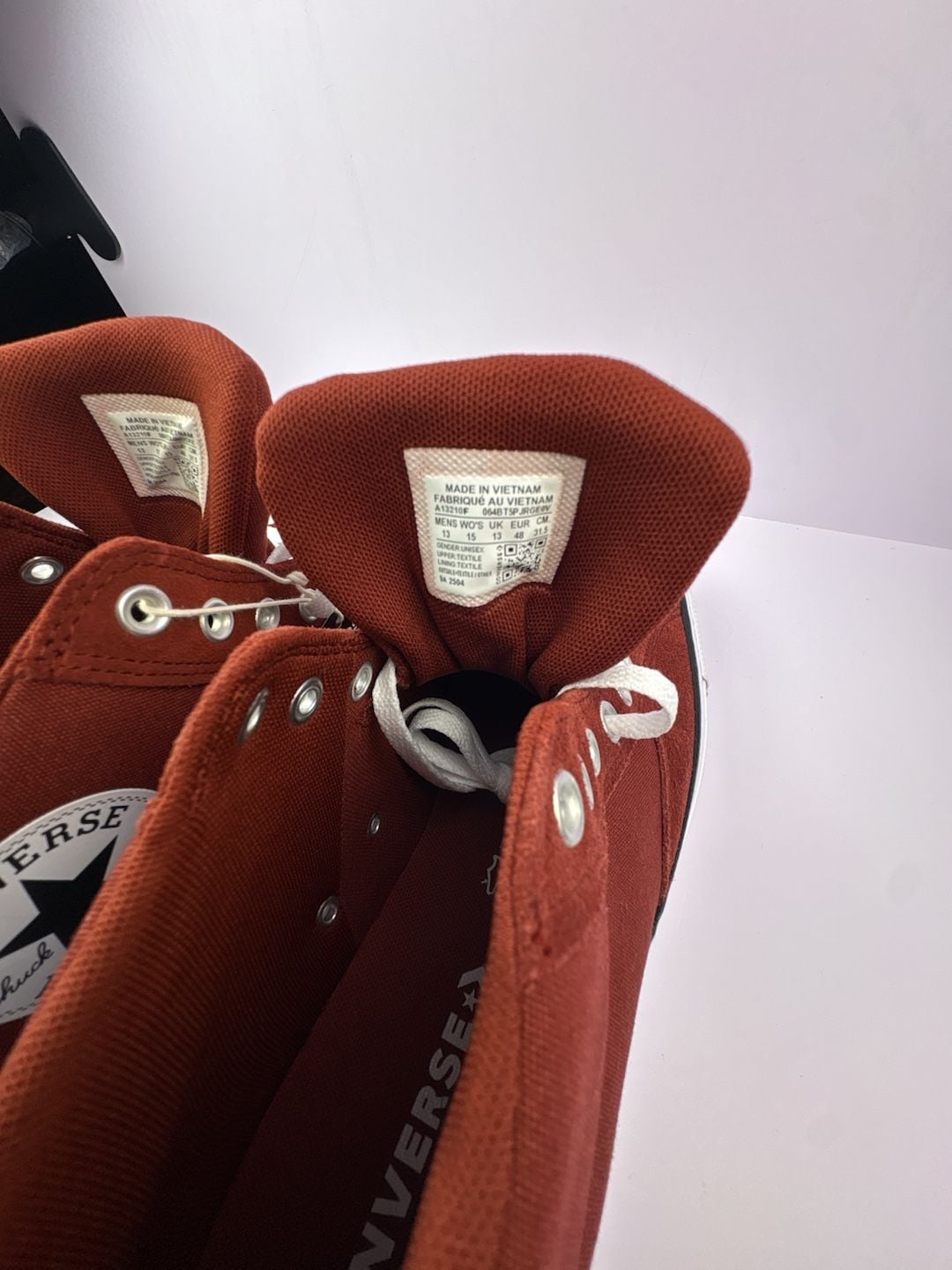 Converse All Star Madison Canvas Shoes Terracotta burgundy mens 13/ wmn 15 9