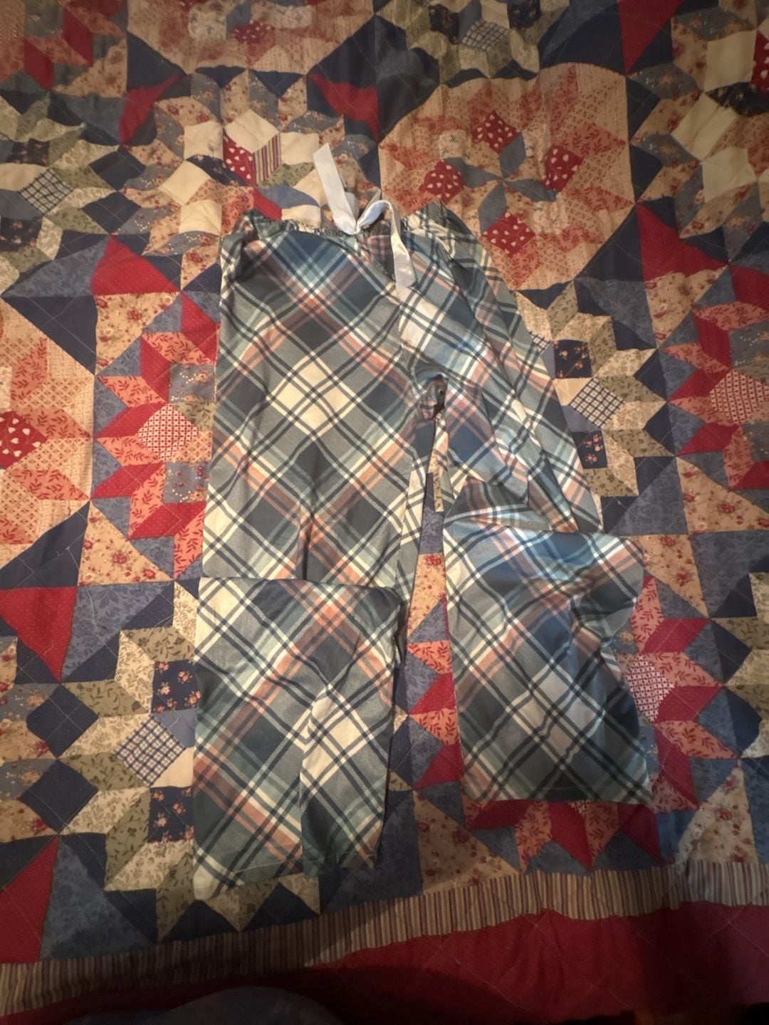 Victoria's Secret Plaid Pajama Pants cm 1