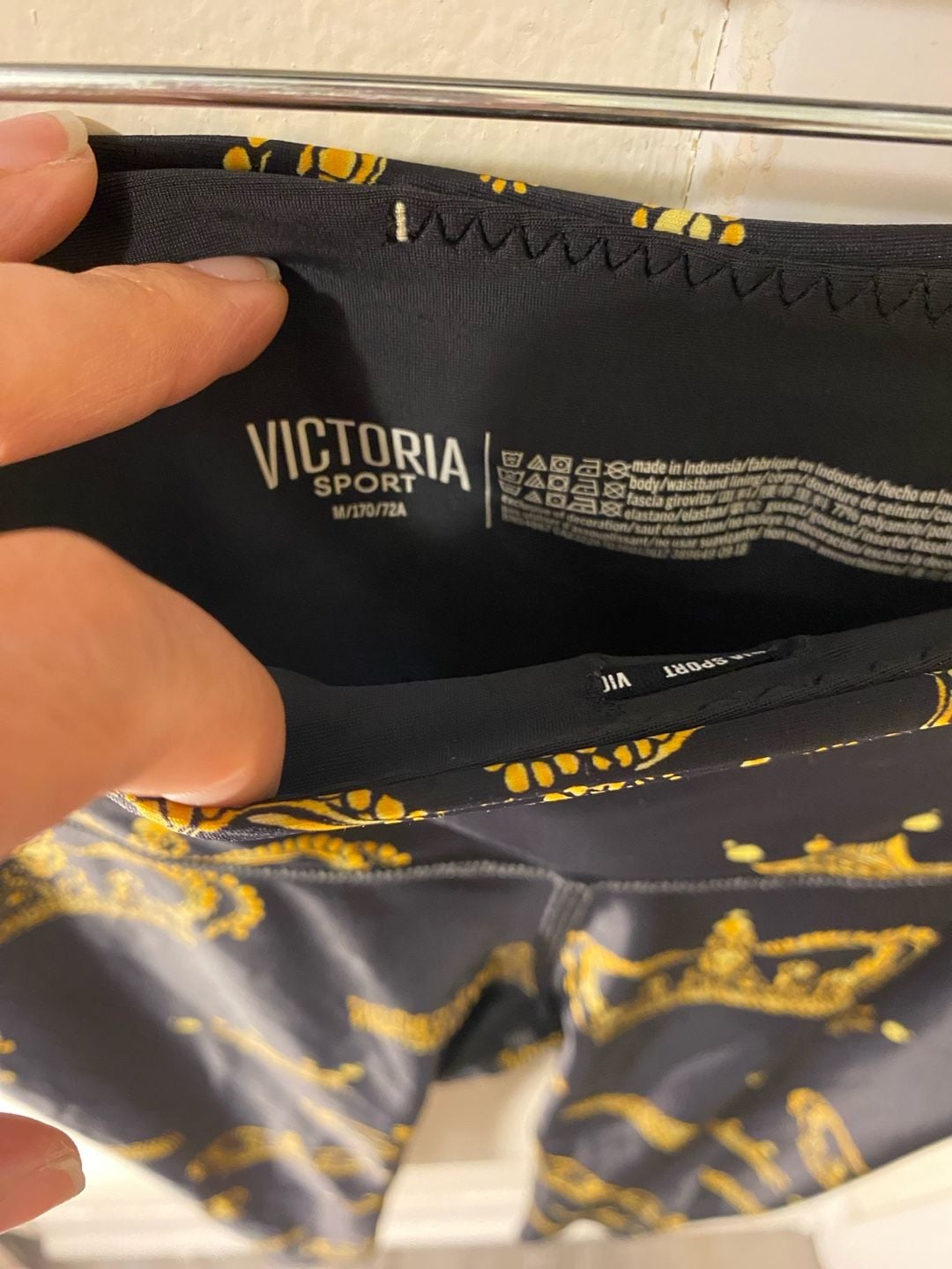Victoria Sport Crown Print Activewear Set Size M 5