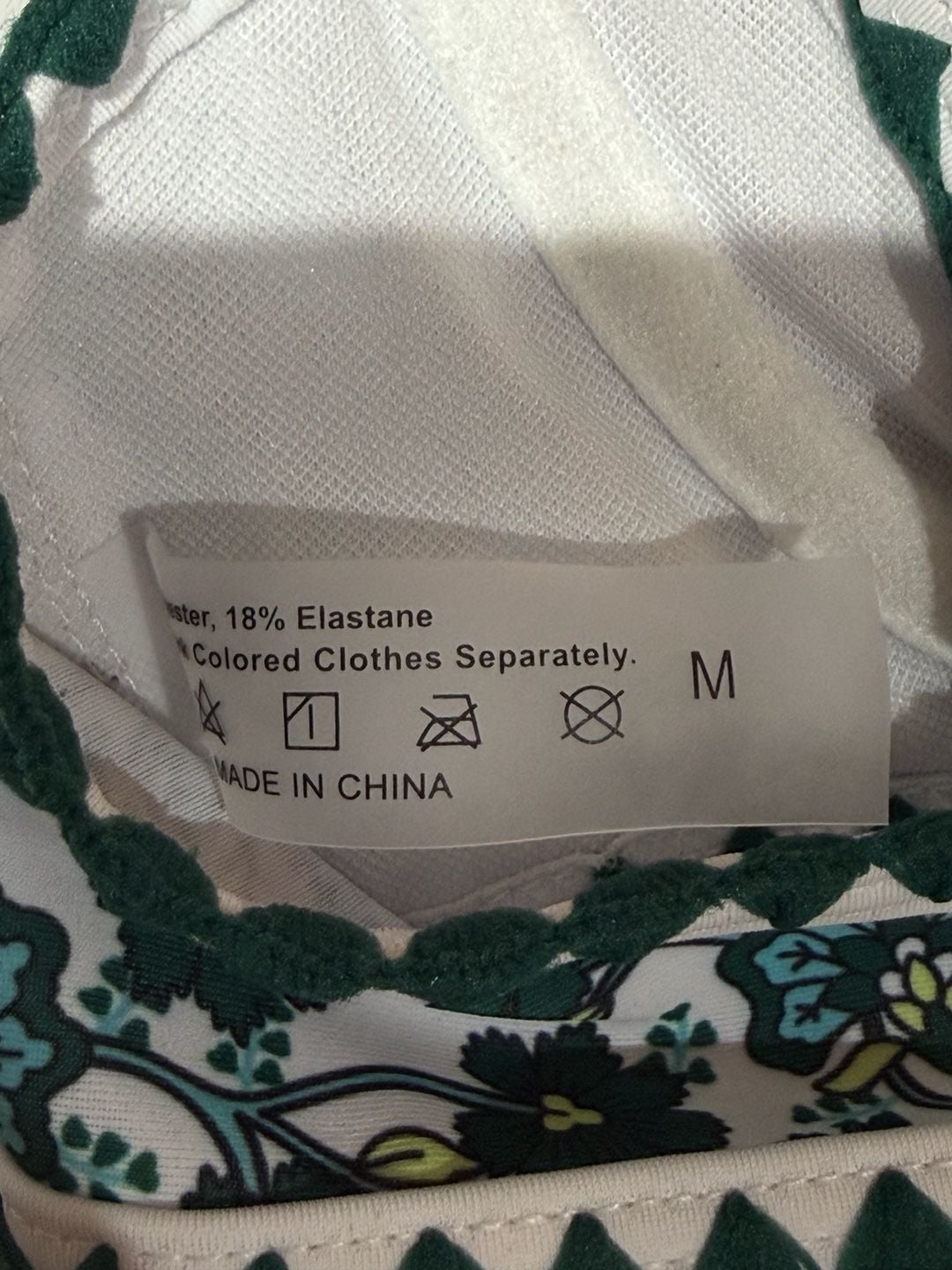 NWT Cupshe Floral Bikini Set – Size Medium 3