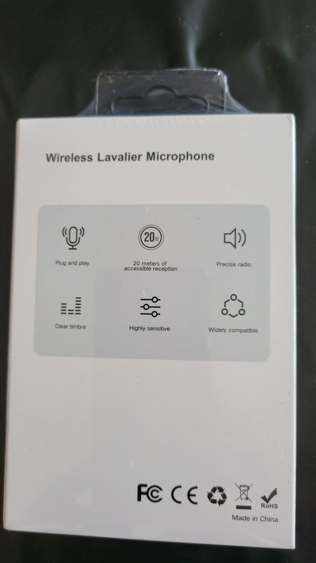 Wireless Lavalier Microphone System for iPhone 3