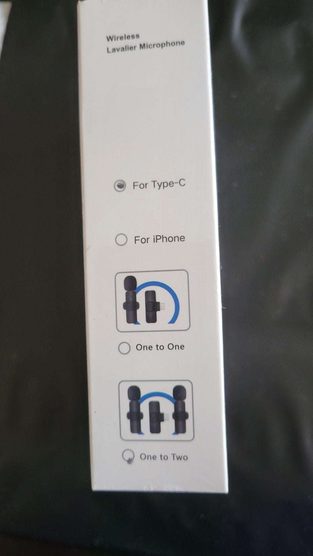 Wireless Lavalier Microphone System for iPhone 4