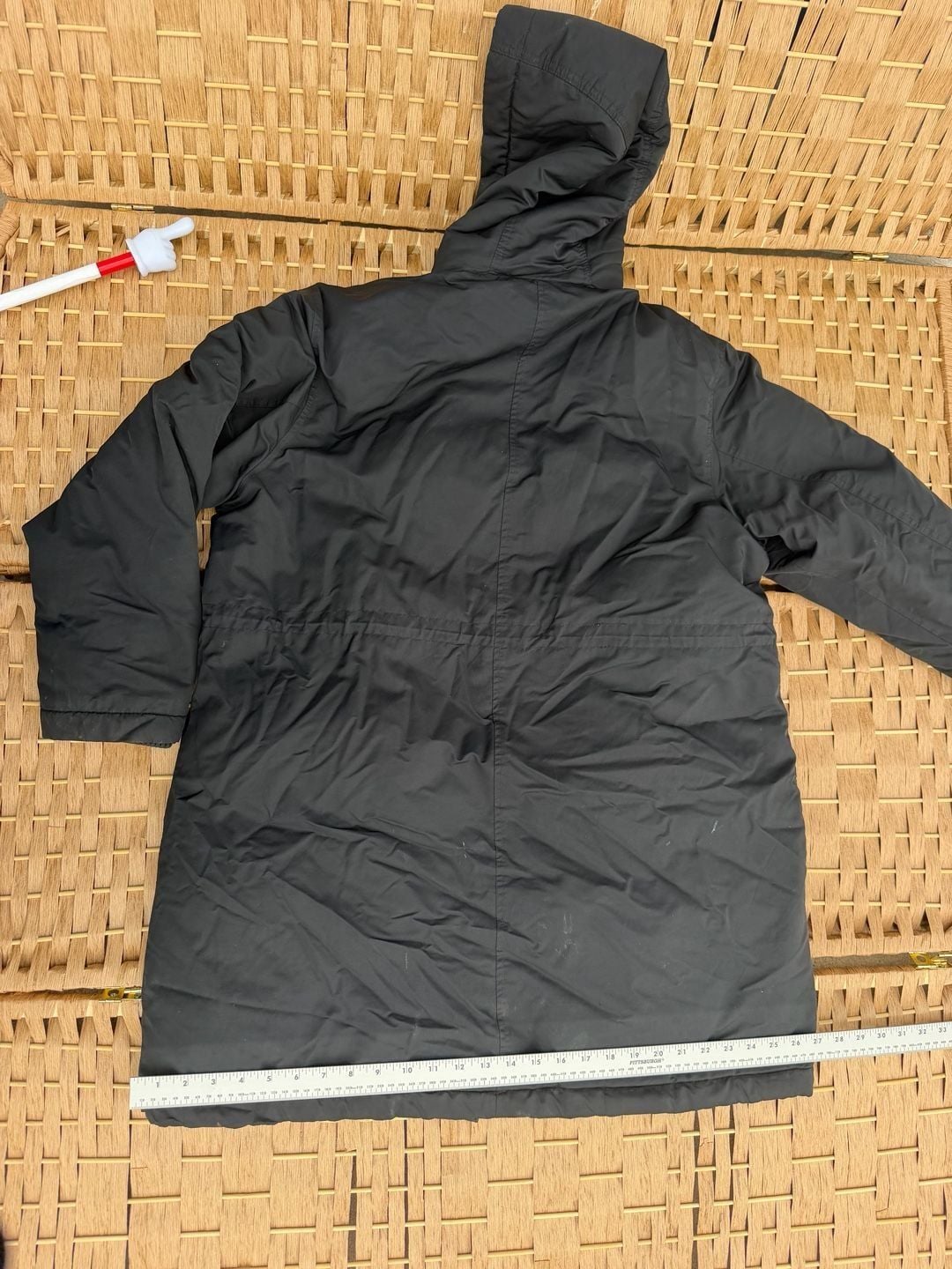 Universal Thread Black Water Repellent Hooded Parka 6