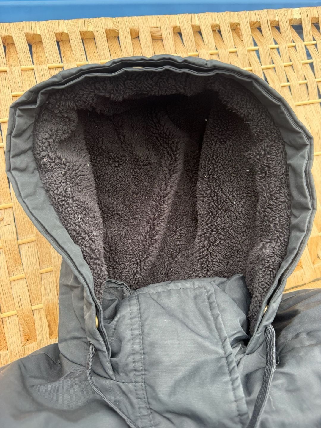 Universal Thread Black Water Repellent Hooded Parka 11