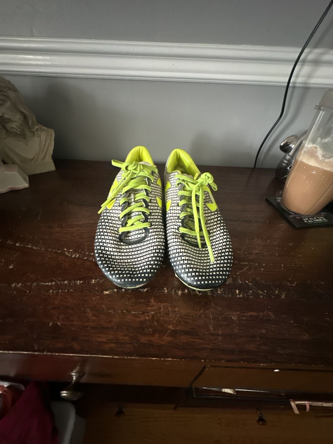 Under Armour ClutchFit Soccer Cleats Black Neon Yellow 2
