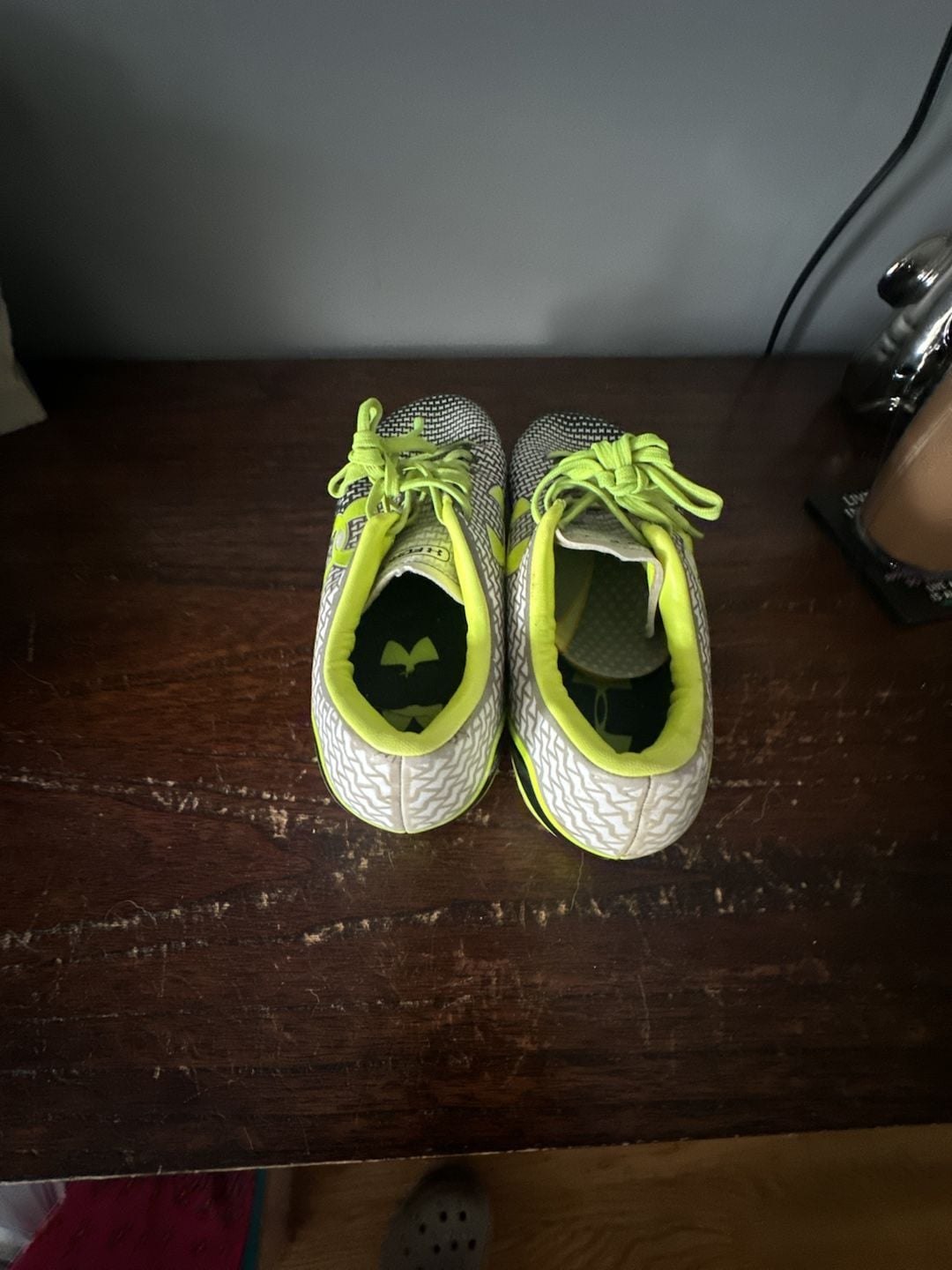 Under Armour ClutchFit Soccer Cleats Black Neon Yellow 3