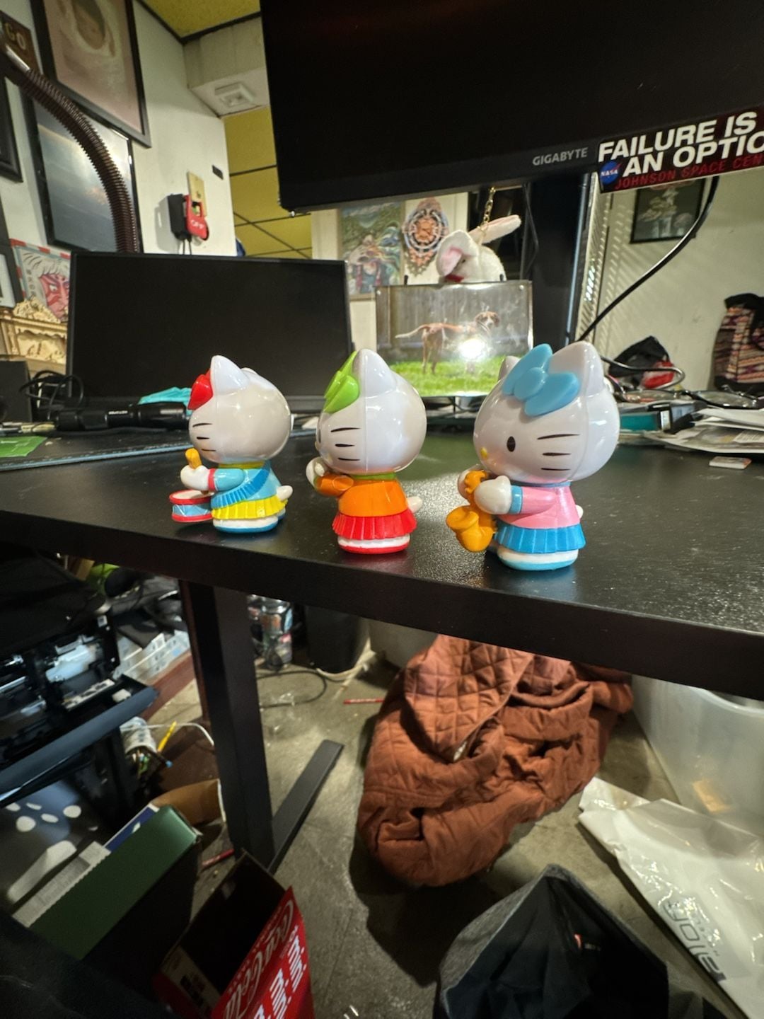 Set of 3 Sanrio Hello Kitty Musical Band Figures 2012 2