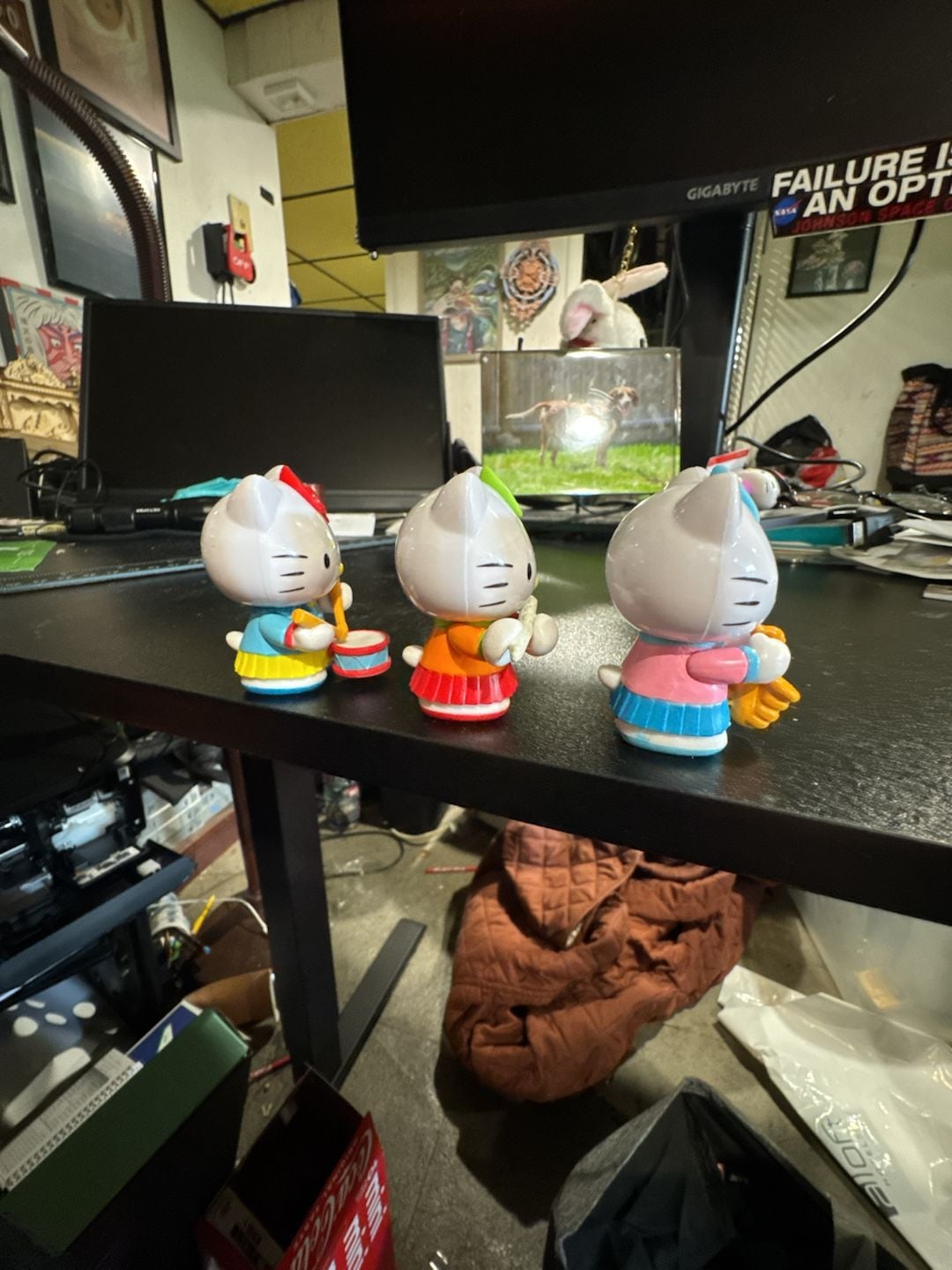 Set of 3 Sanrio Hello Kitty Musical Band Figures 2012 4