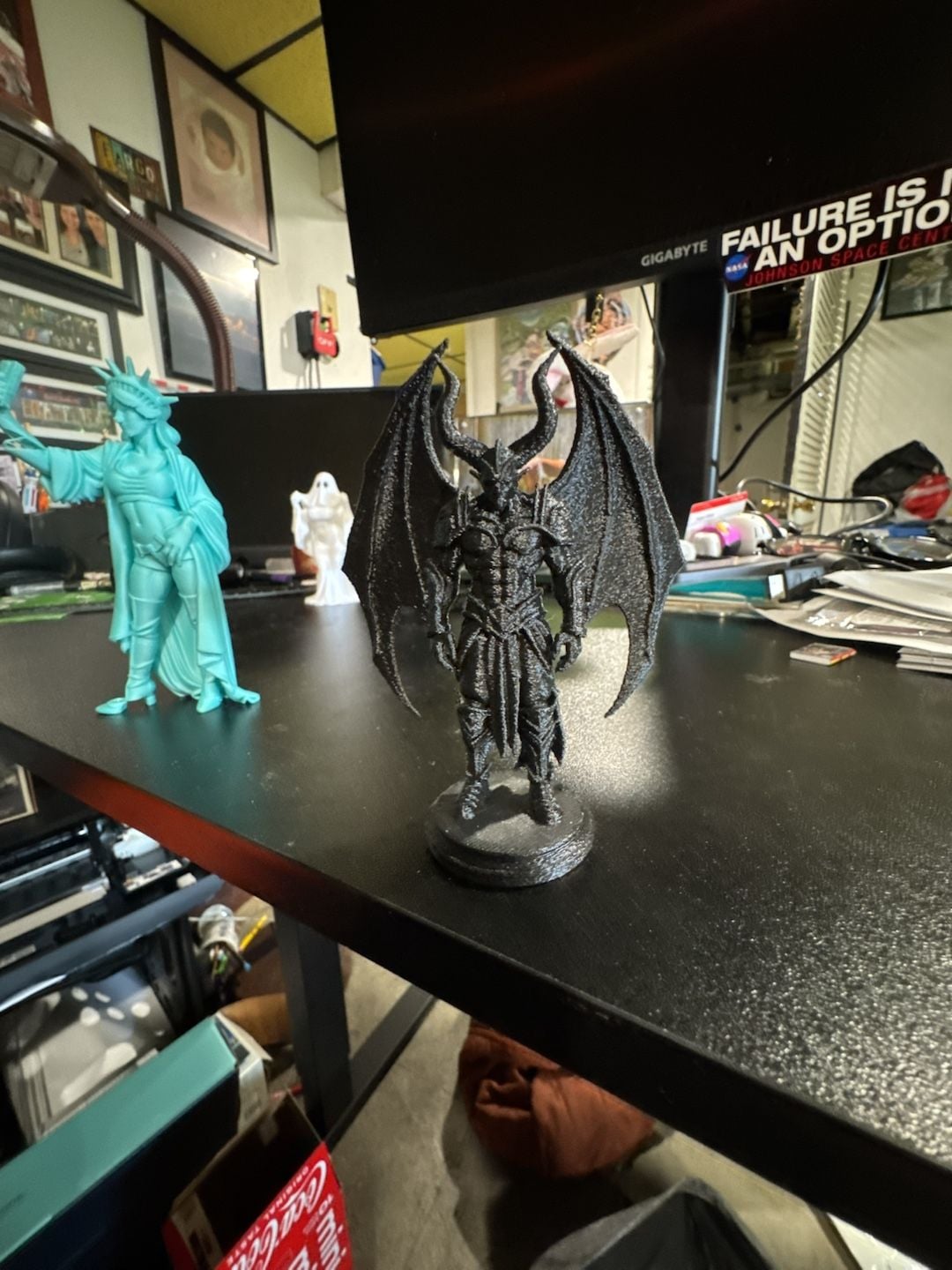 4 Figures Werewolf, sexy ghost, Devil, hot Statue of Liberty, Lycan, busty, shorts, luicfer, satan, iblis, beelzebub 8