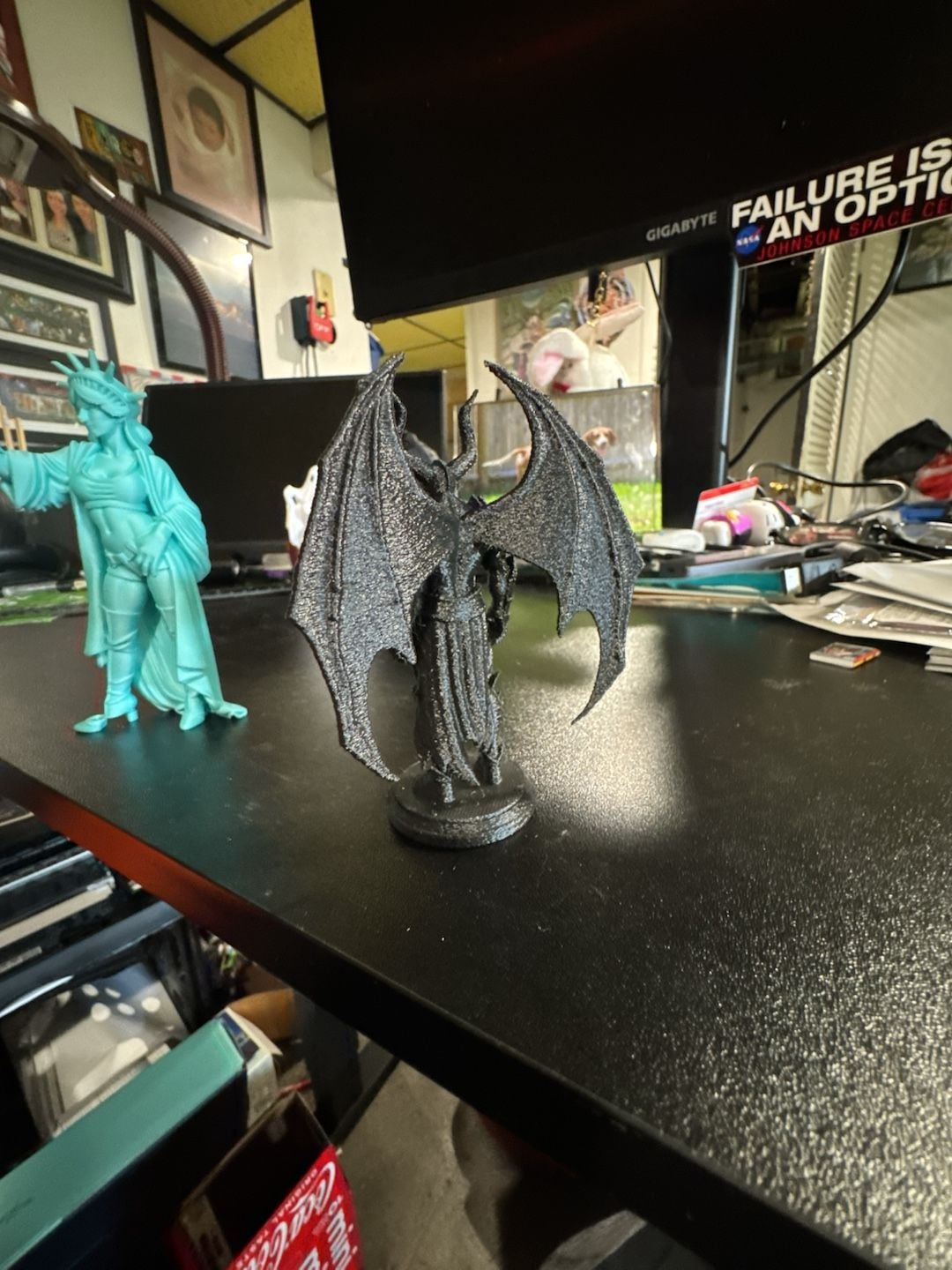 4 Figures Werewolf, sexy ghost, Devil, hot Statue of Liberty, Lycan, busty, shorts, luicfer, satan, iblis, beelzebub 9