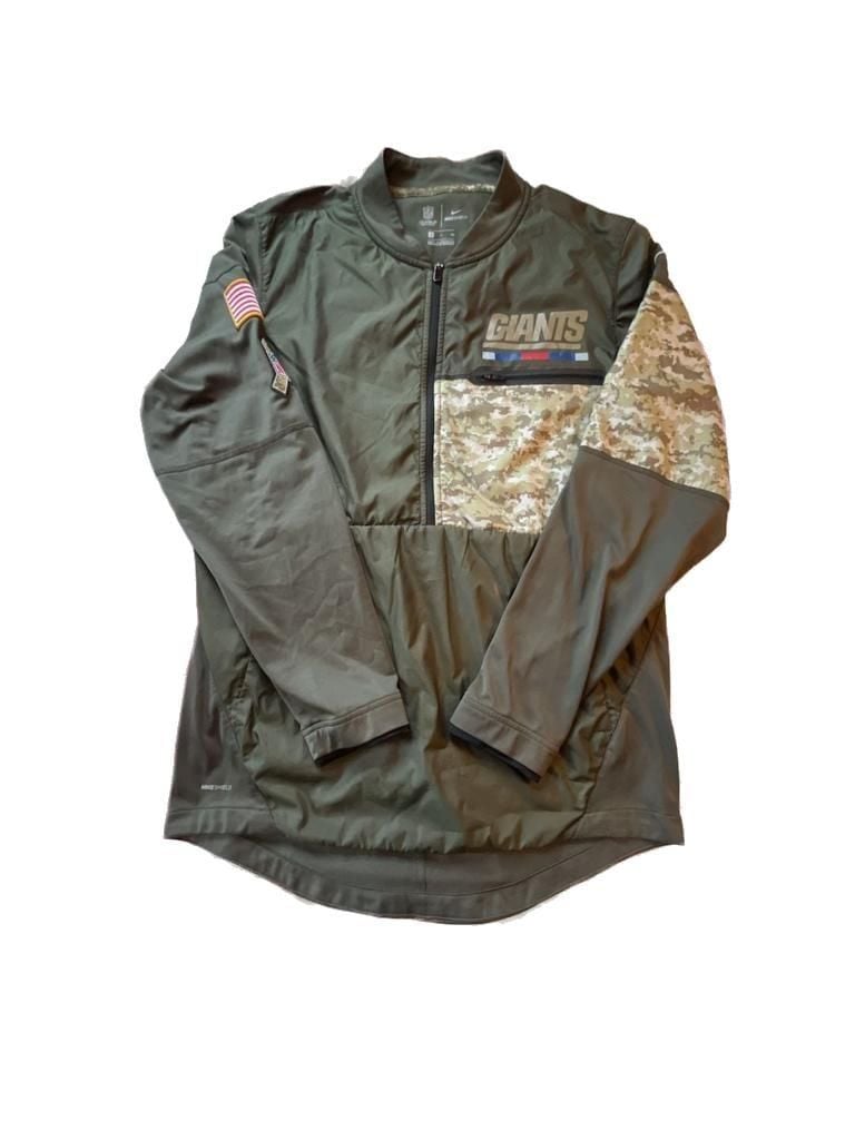 Nike New York Giants Salute to Service Shield Quarter Zip Jacket Size S 2