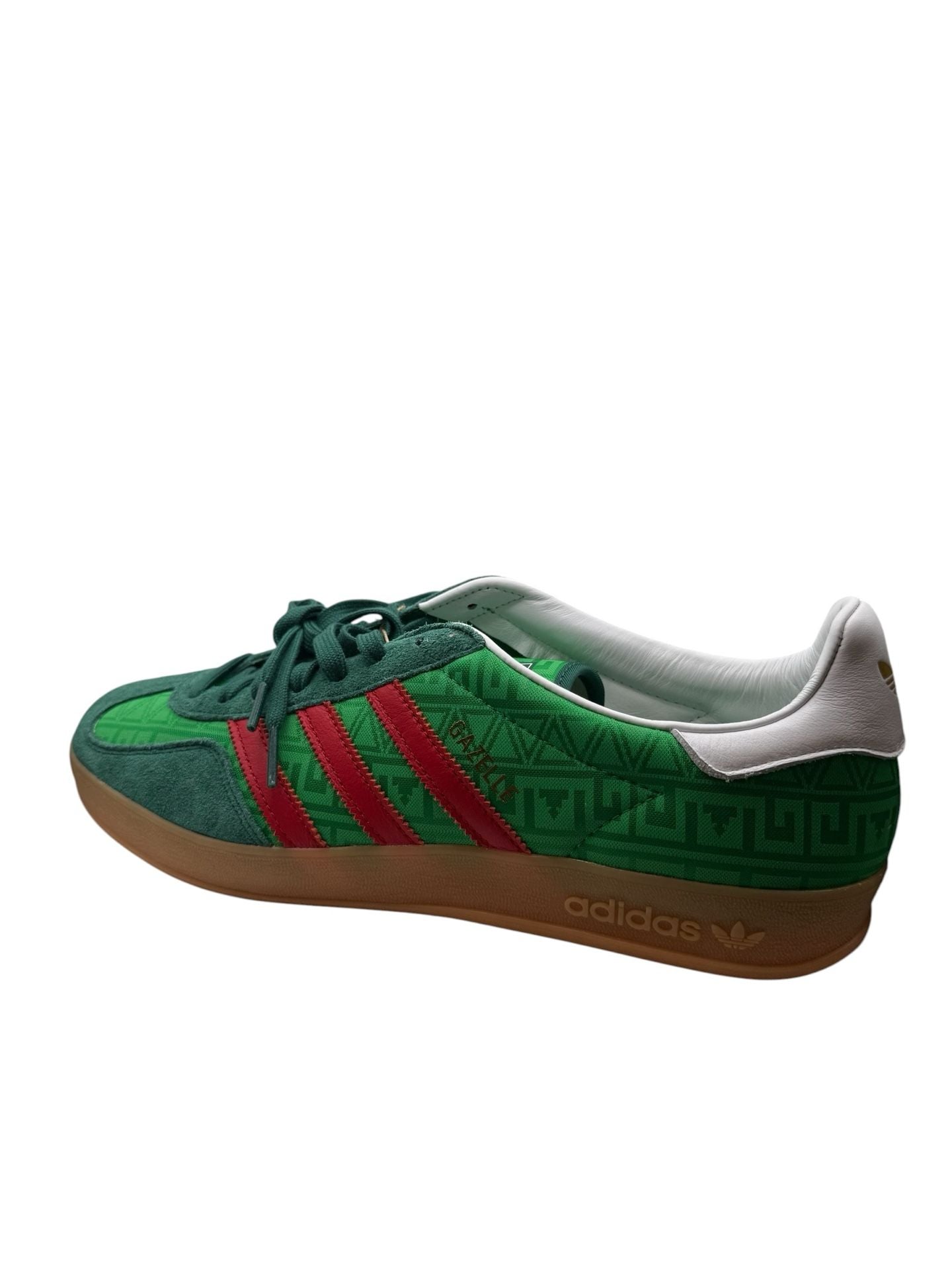 Adidas Gazelle Indoor Sneakers Green Red Size 11.5 US 12
