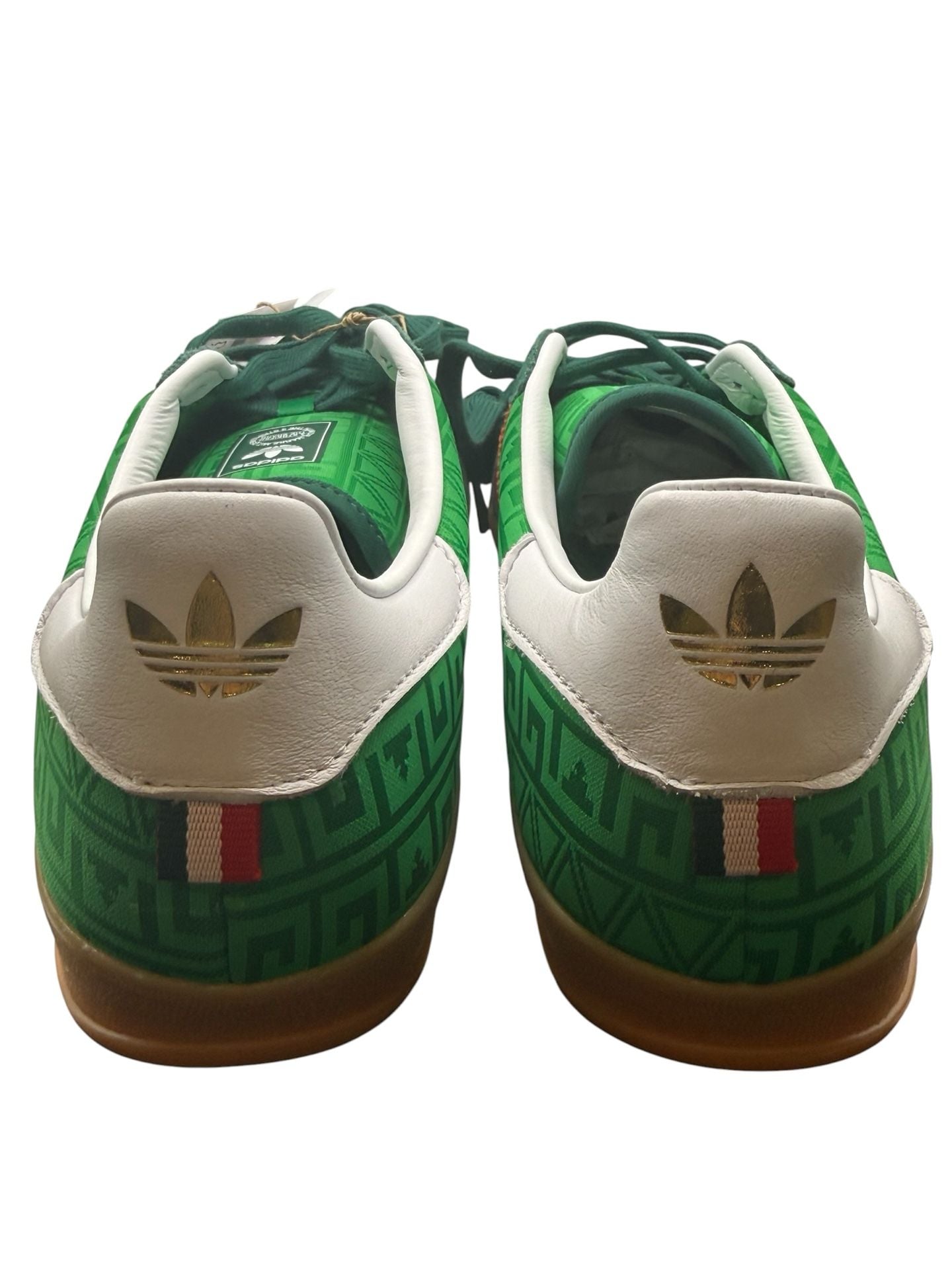 Adidas Gazelle Indoor Sneakers Green Red Size 11.5 US 13