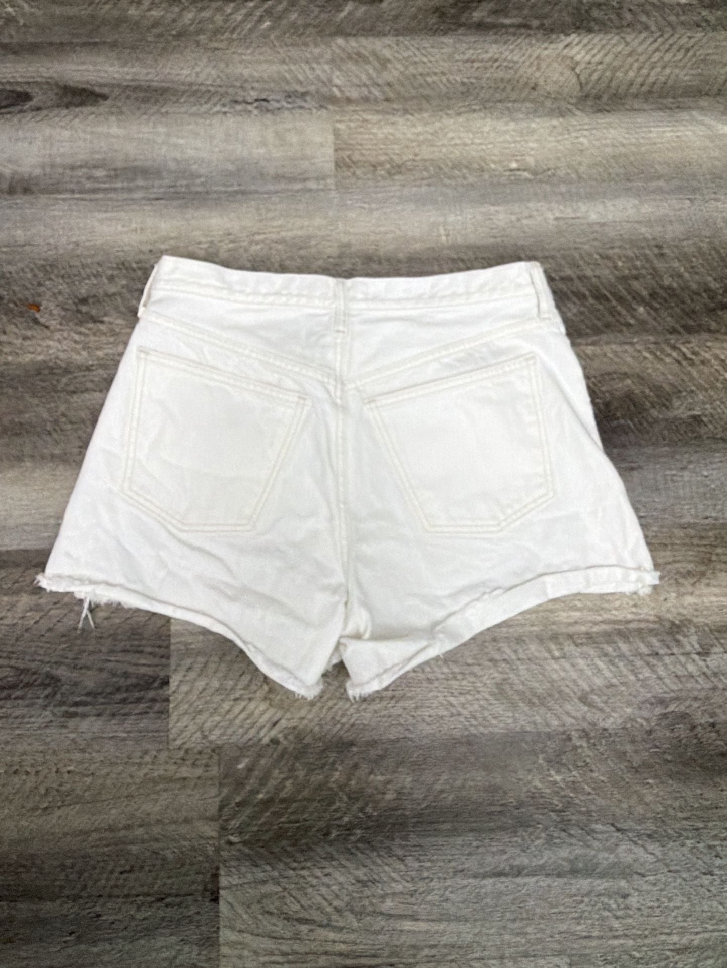 Universal Thread 90s Baggy Shorts White Size 6 3