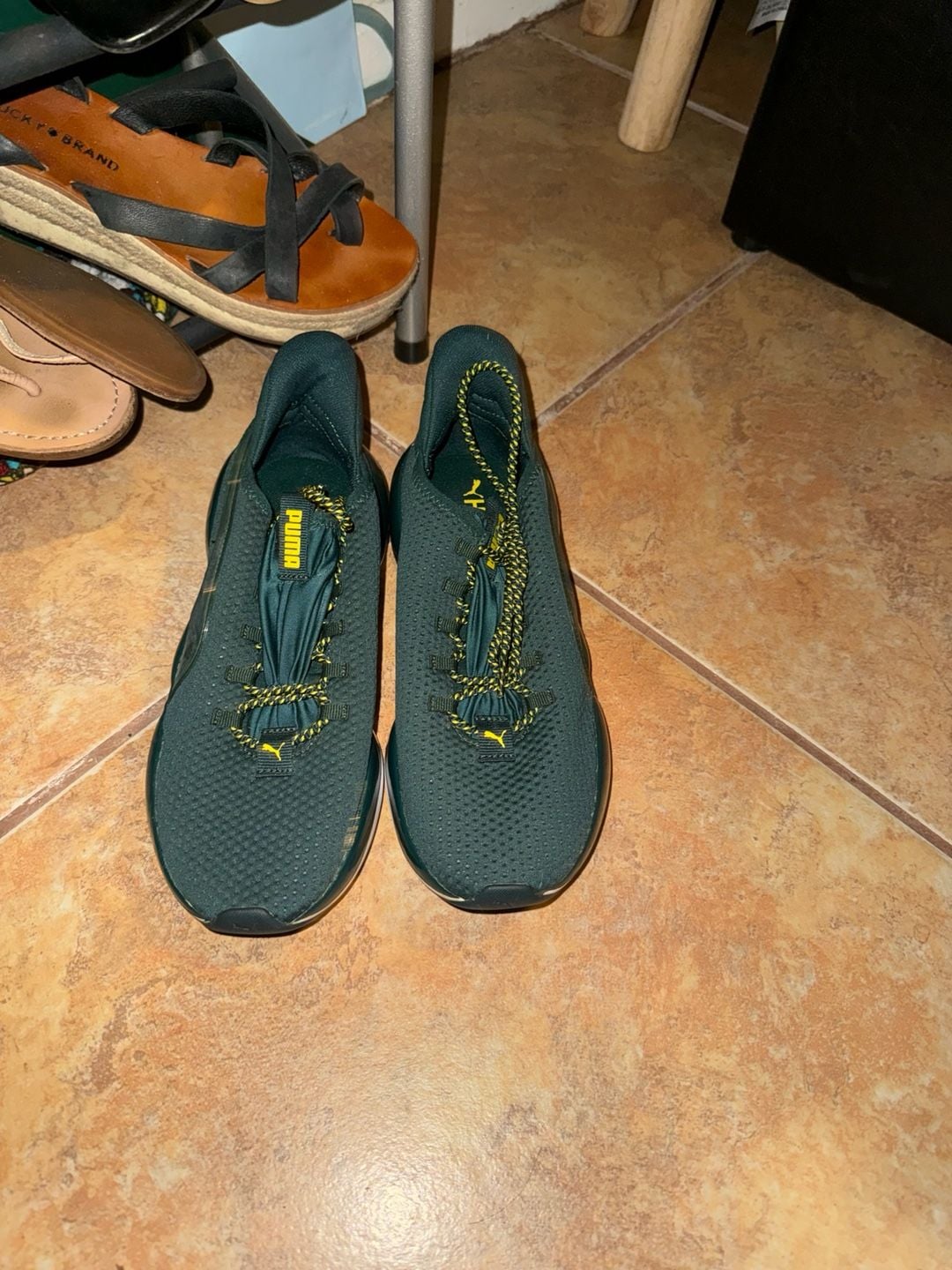Puma Hybrid Rocket Runner Dark Green Sneakers 2