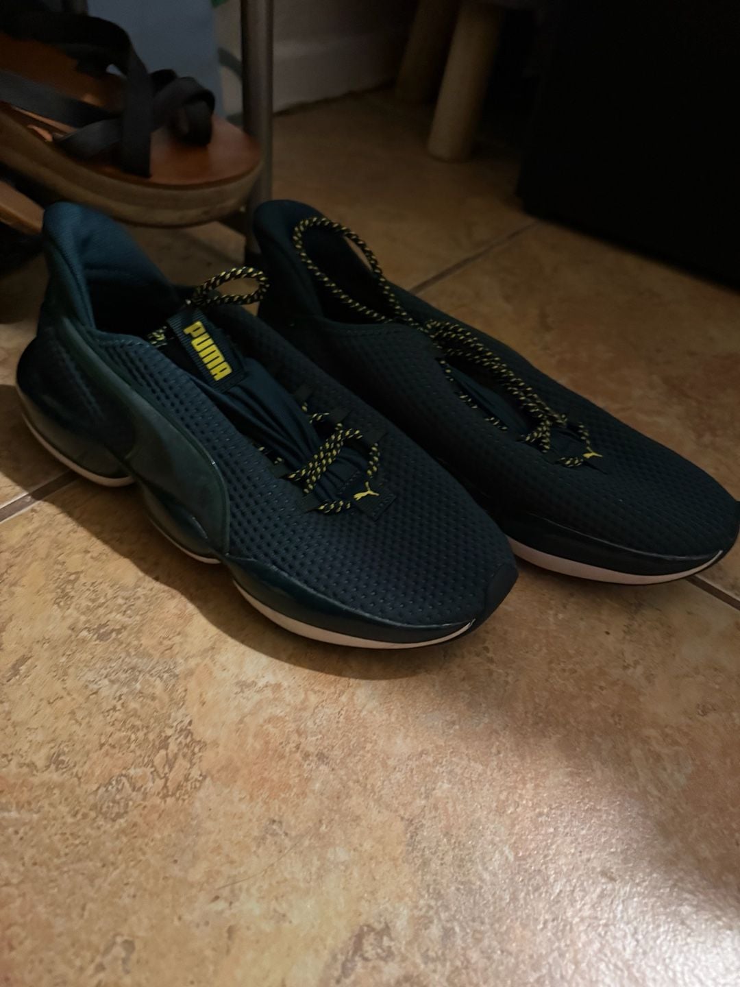 Puma Hybrid Rocket Runner Dark Green Sneakers 3
